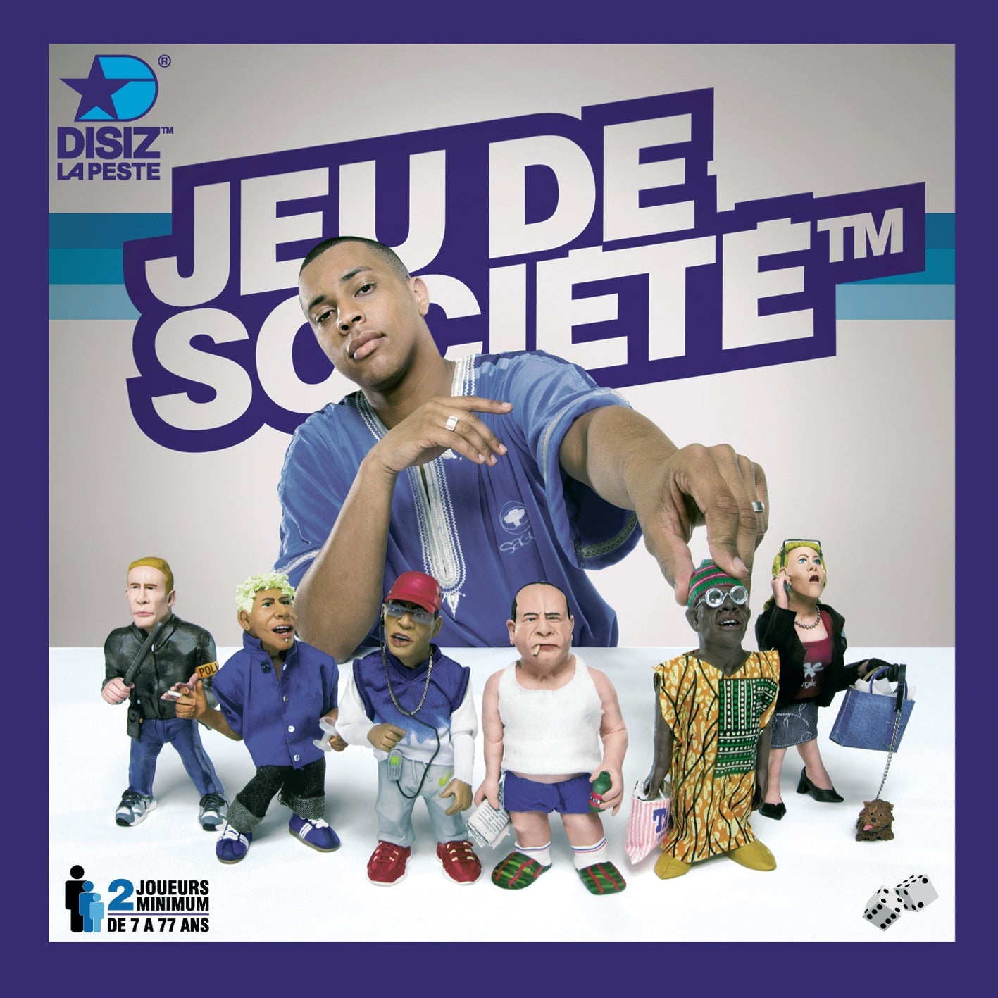 Disiz - Jeu de Société - Double Vinyle Bleu