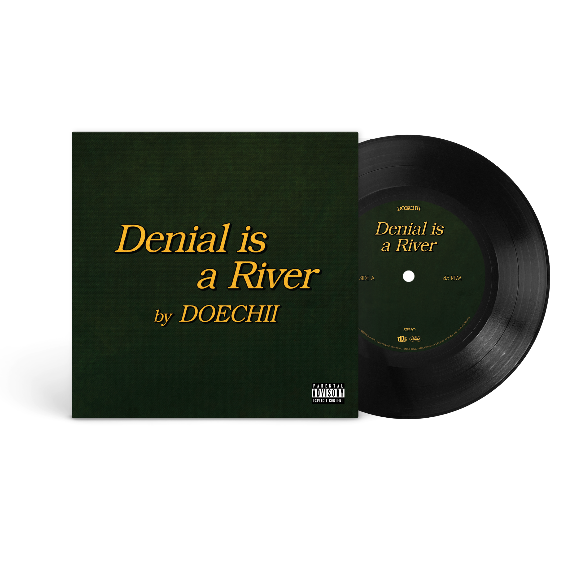 DOECHII - DENIAL IS A RIVER - 7" EDITION LIMITEE