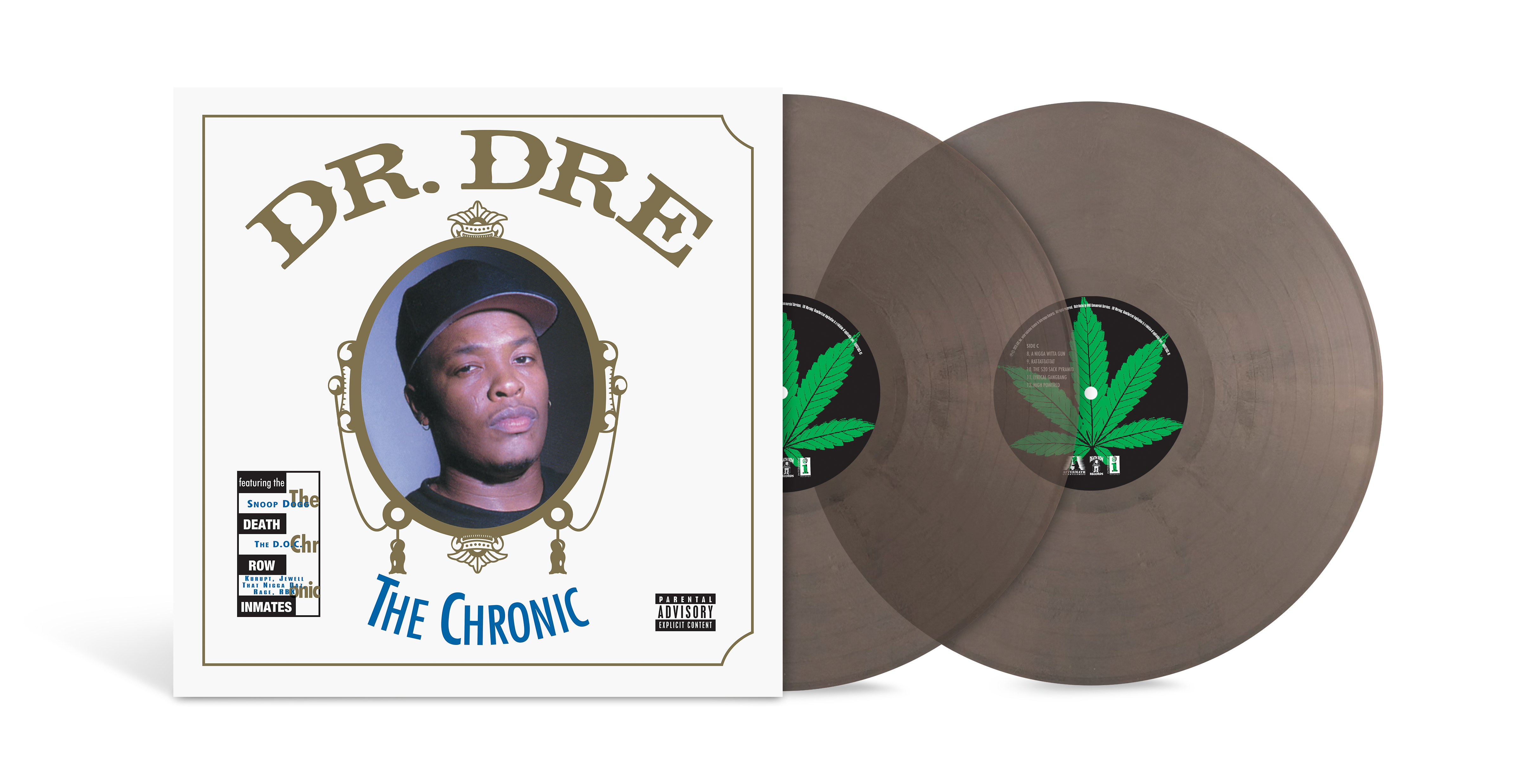 Dr. Dre - The Chronic - Double Vinyle Hub Cap Gray