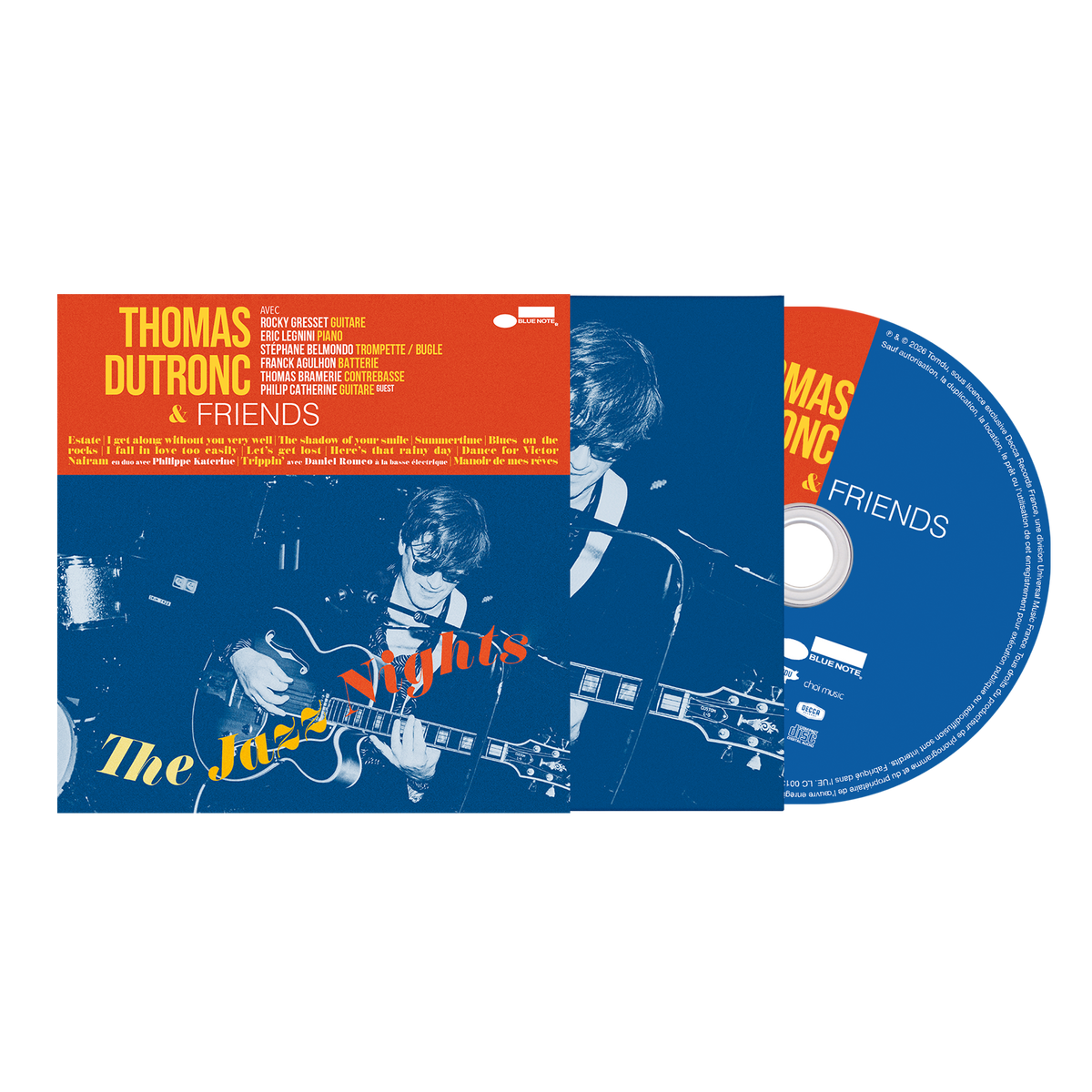Thomas Dutronc - The Jazz Nights - CD dédicacé