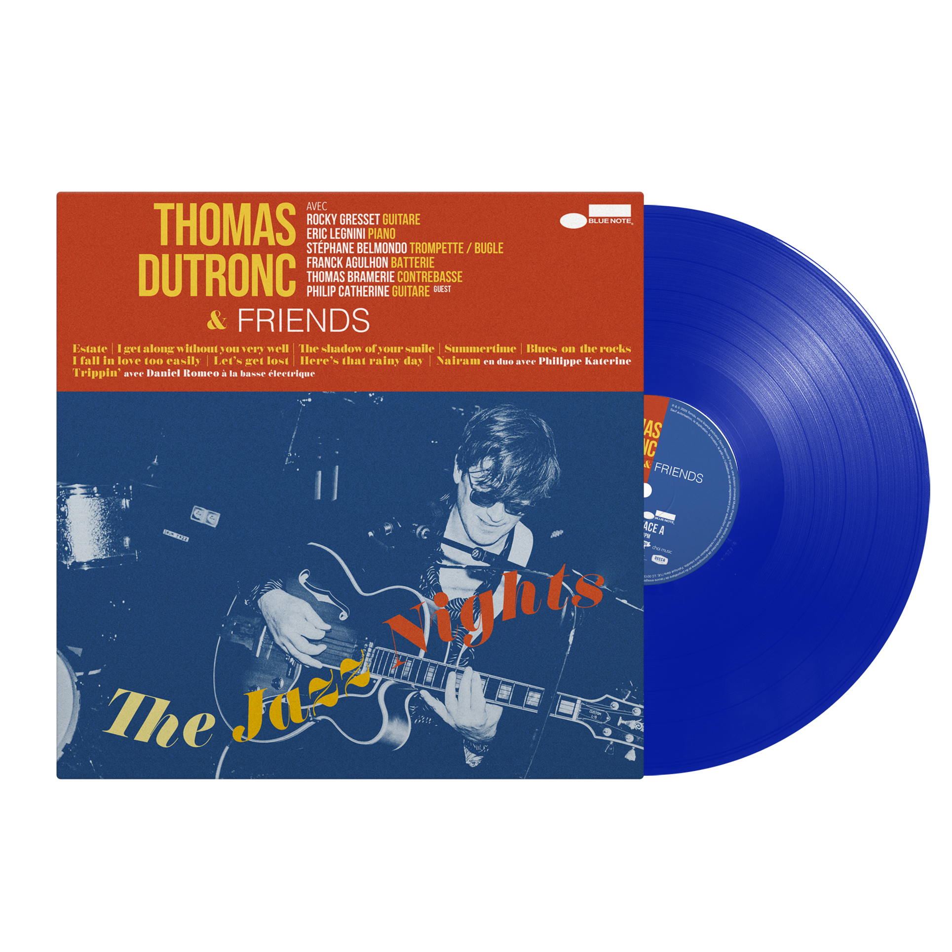 Thomas Dutronc - The Jazz Nights - Vinyle Bleu dédicacé (Exclusif)