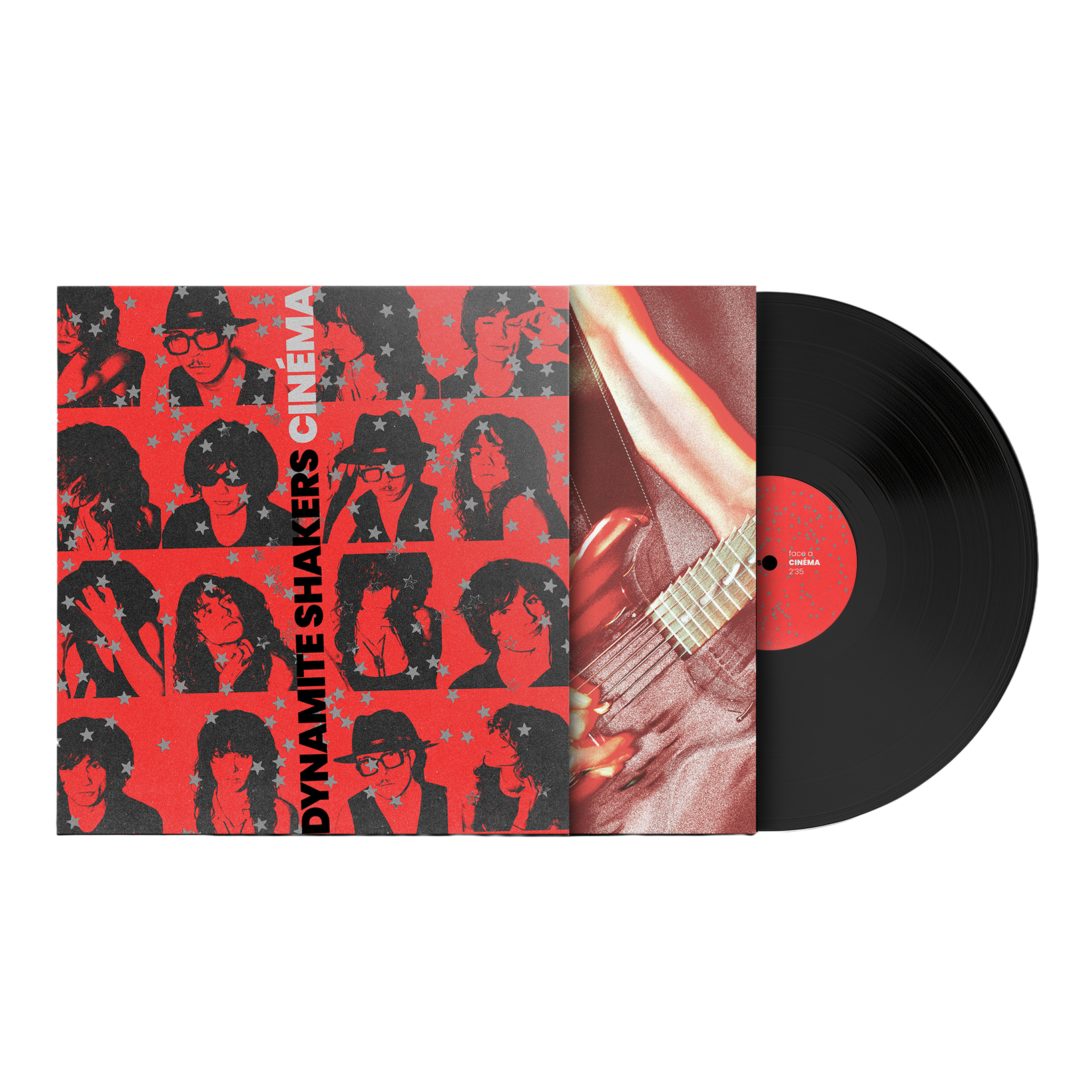 Dynamite Shakers - CINEMA - Vinyle 45T Dédicacé