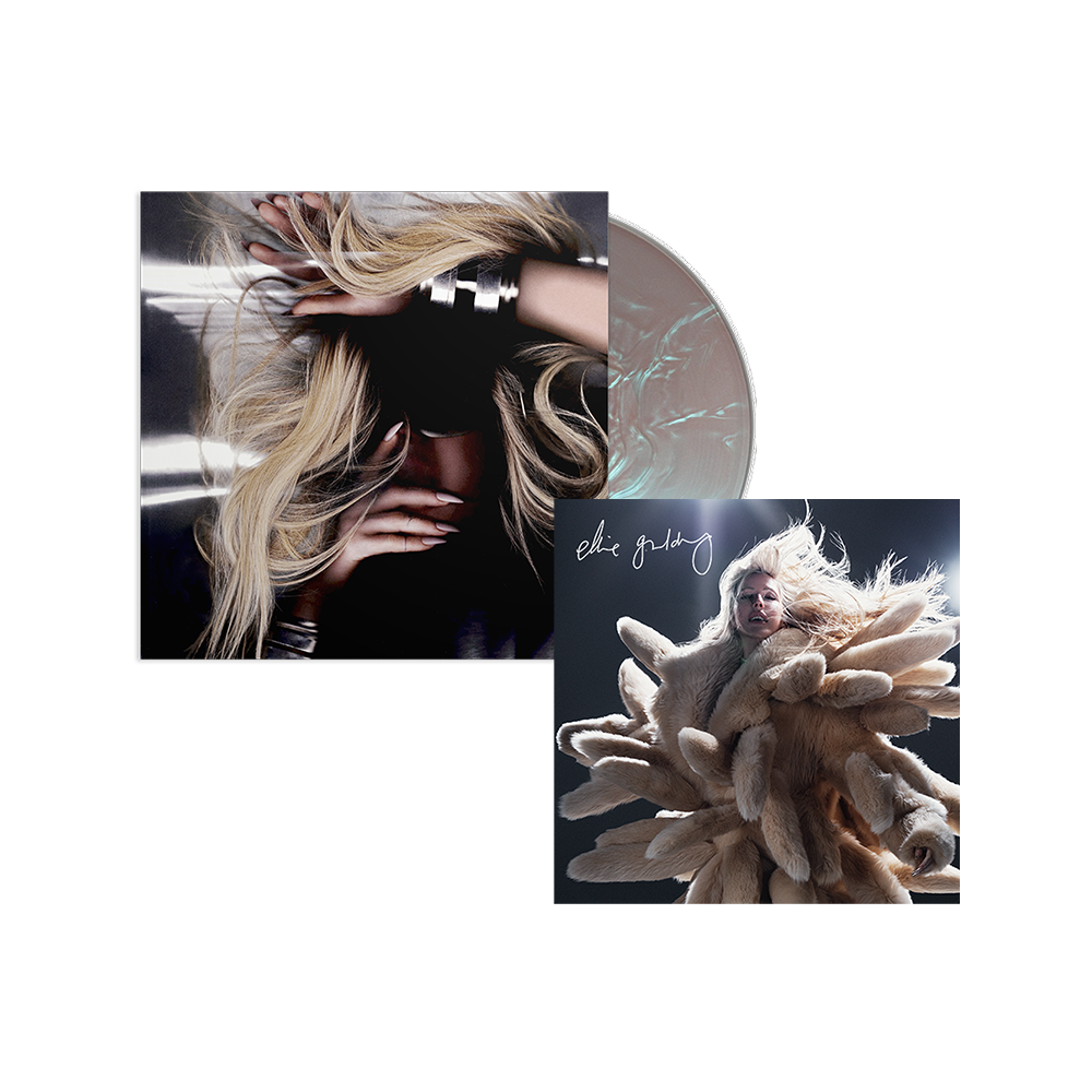 Ellie Goulding - I Know Too Much - Vinyle 'Pearl Flip Lagoon' (Exclusivité store) + Artcard dédicacée