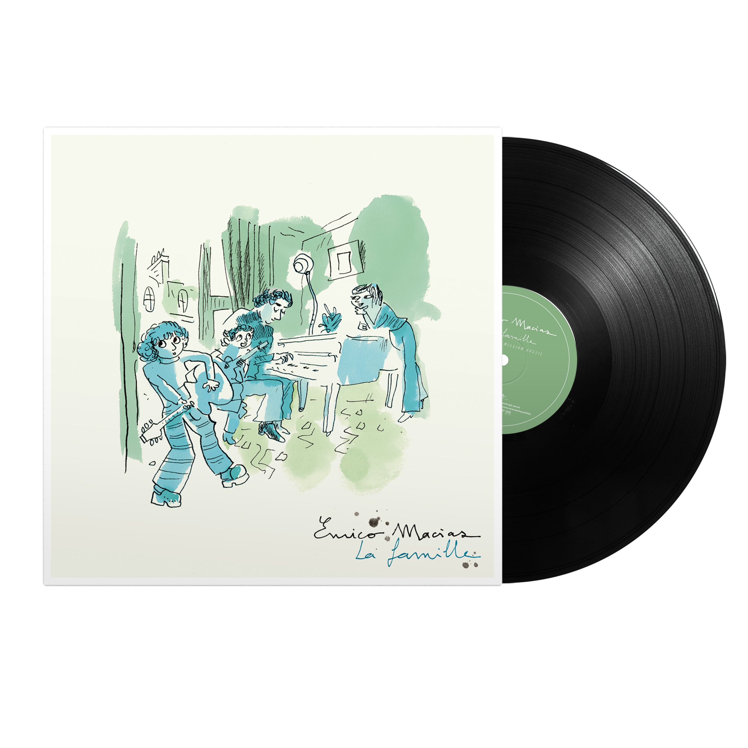 Enrico Macias - "La Famille"- Vinyle