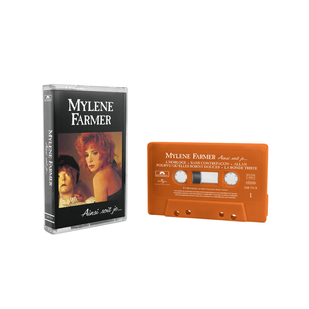 Mylène Farmer - Ainsi soit-je - Cassette Couleur