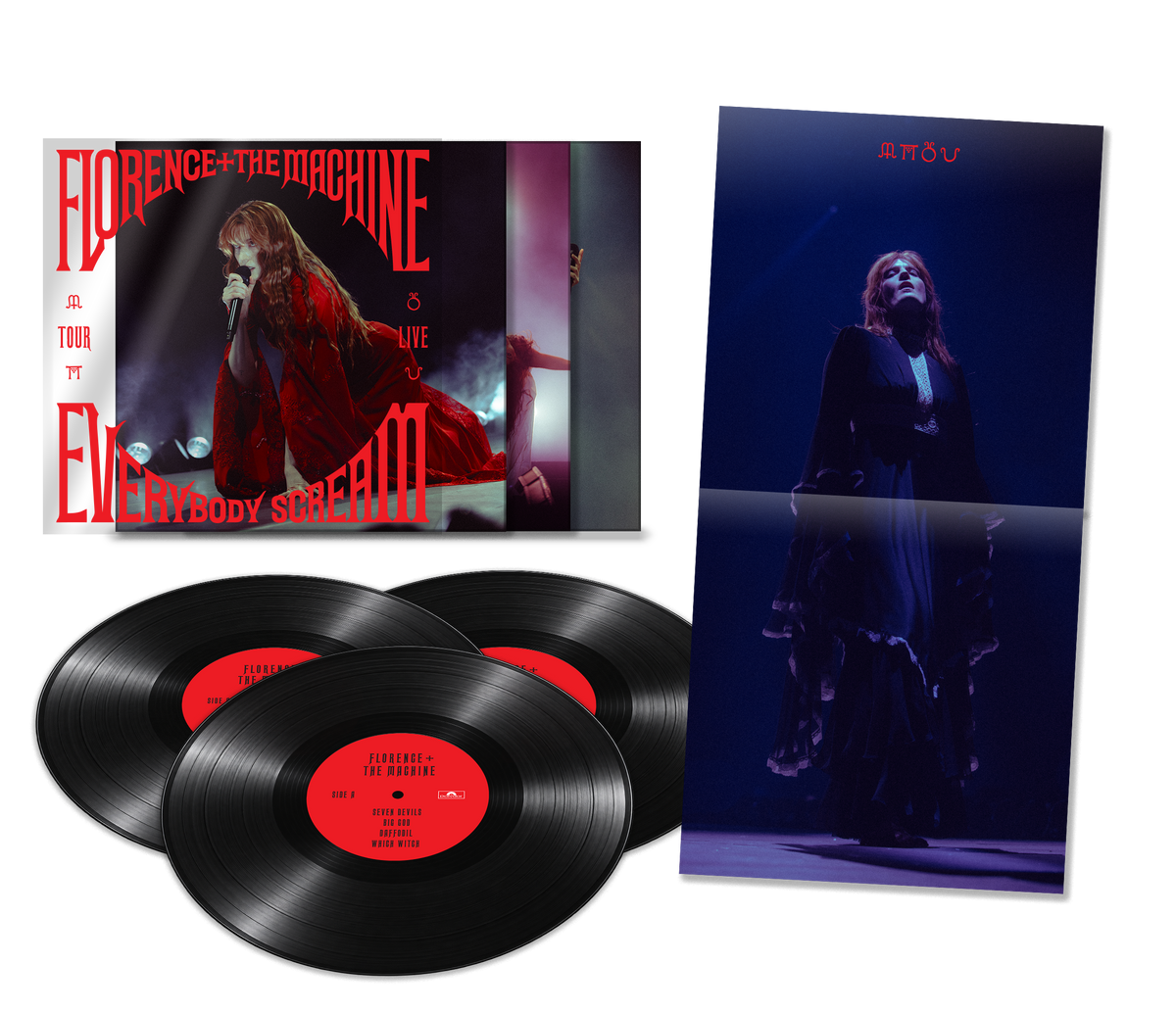 Florence + The Machine - Everybody Scream Tour Live - Triple Vinyle