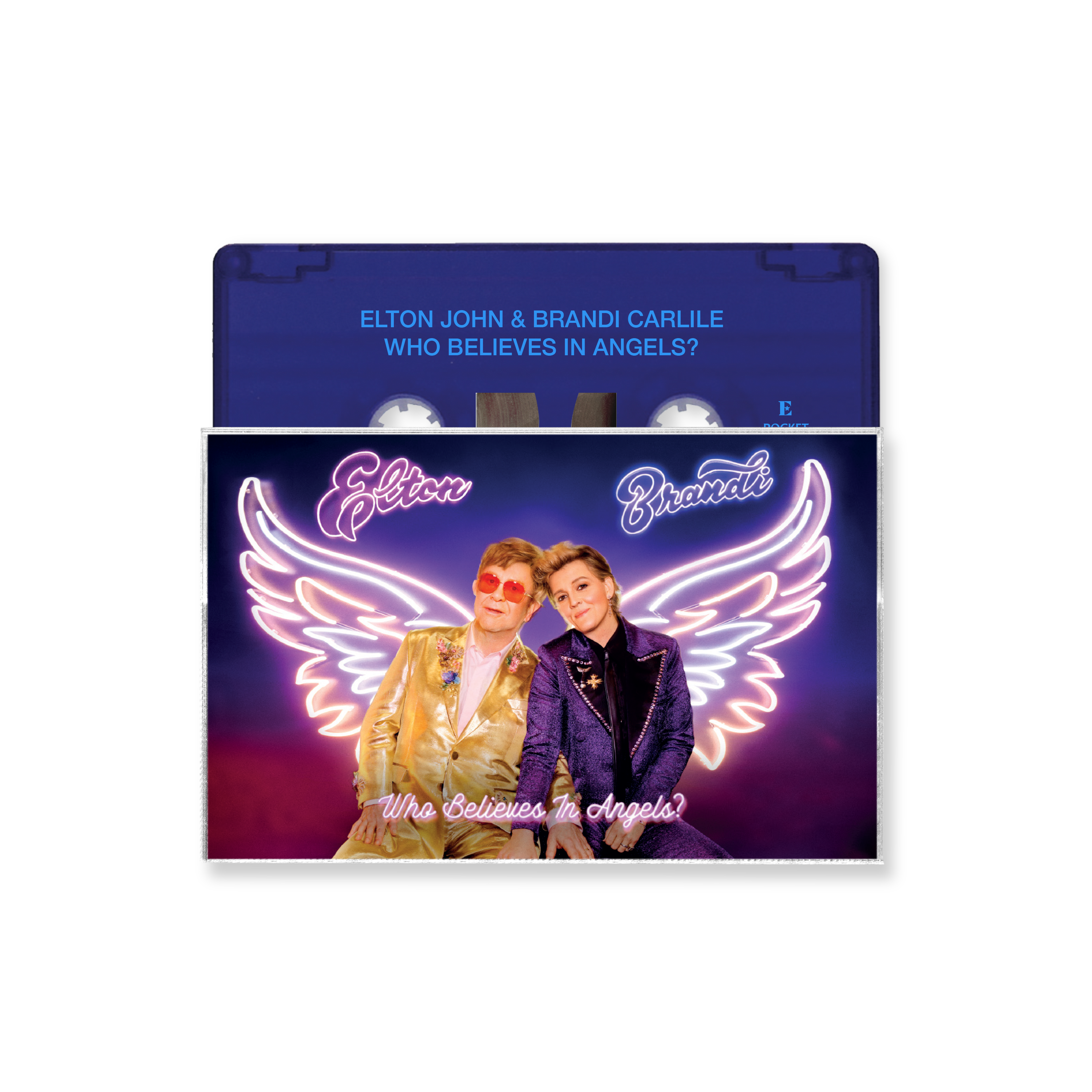 Elton John - Who Believes In Angels? - Cassette Violette Edition Limitee