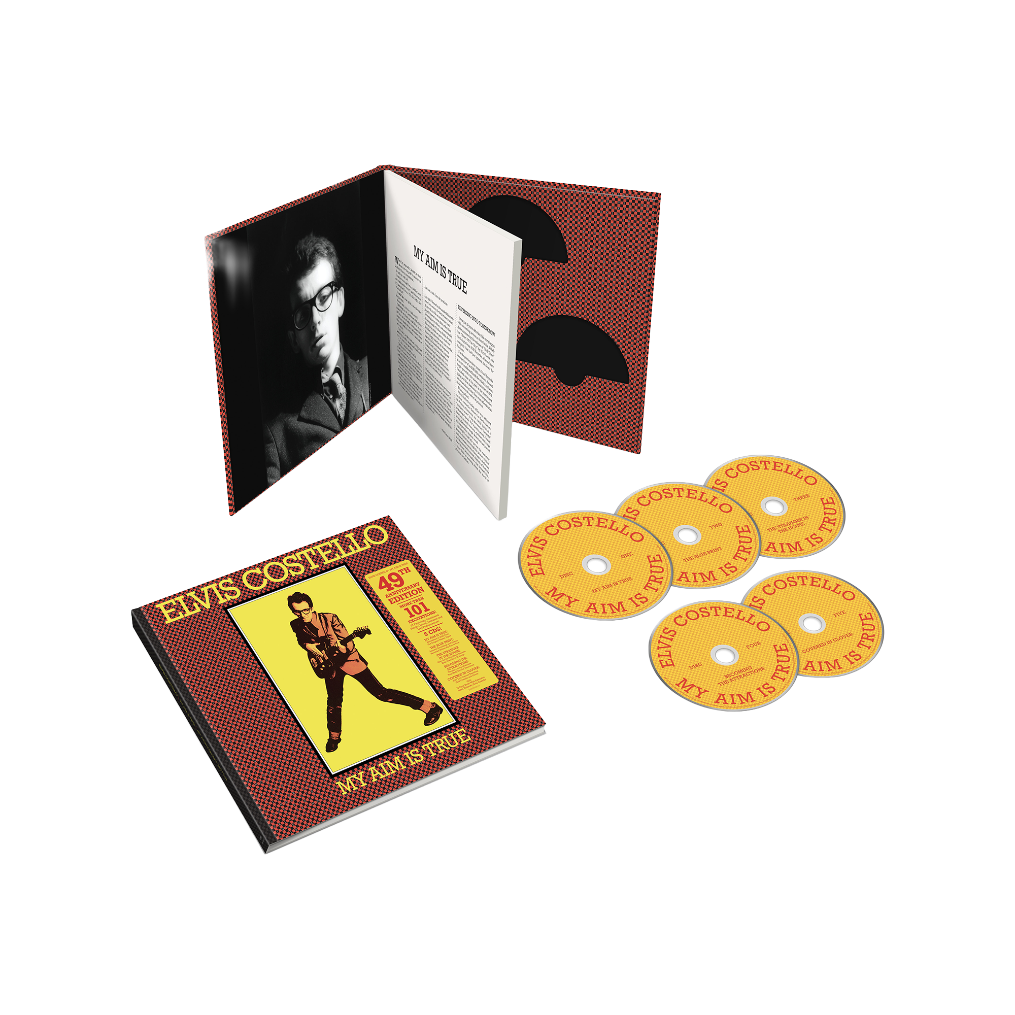 Elvis Costello - My Aim Is True (49th Anniversary Edition) - Coffret Deluxe 5CD