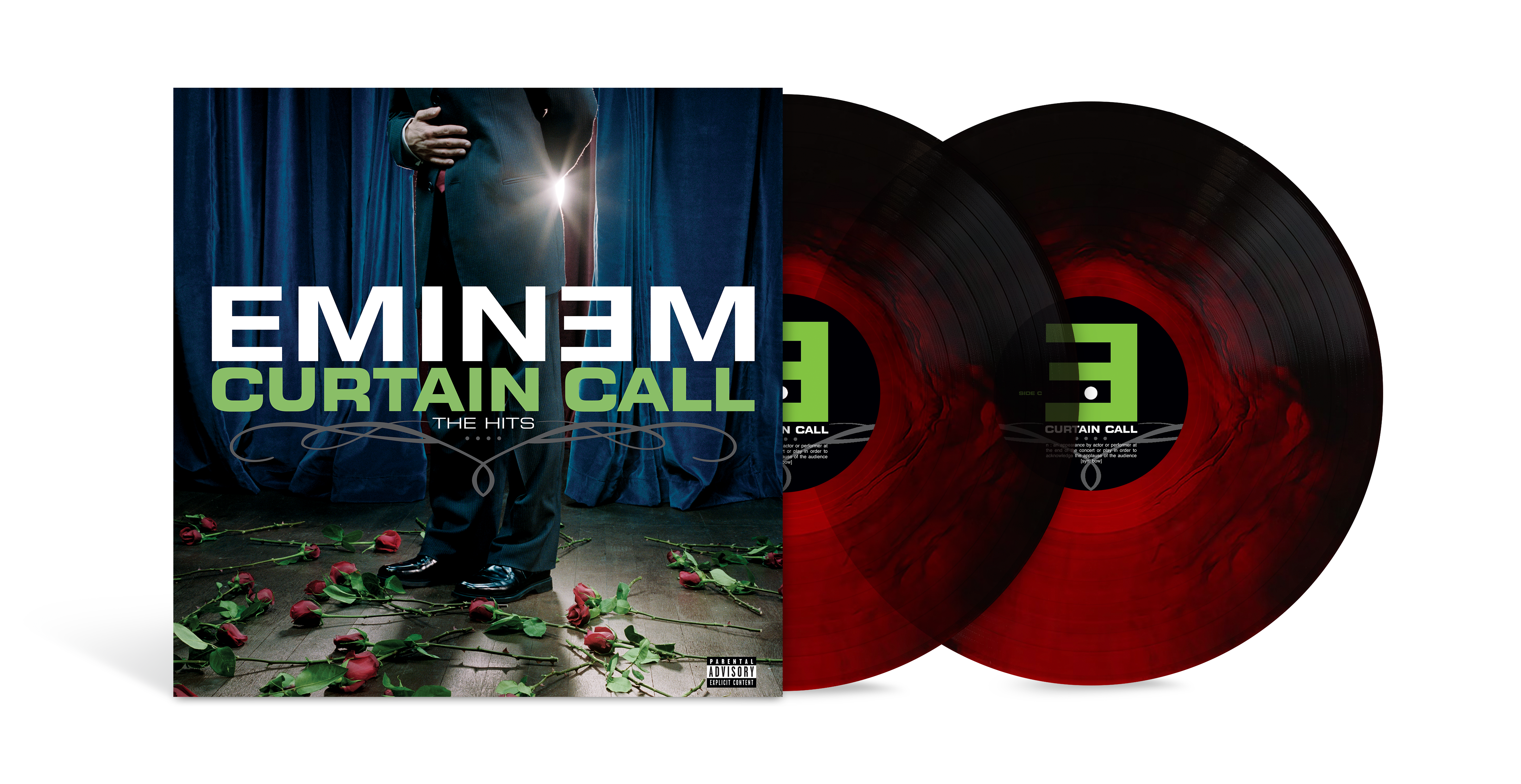 Eminem - Curtain Call: The Hits - Double Vinyle Rose Petal Red