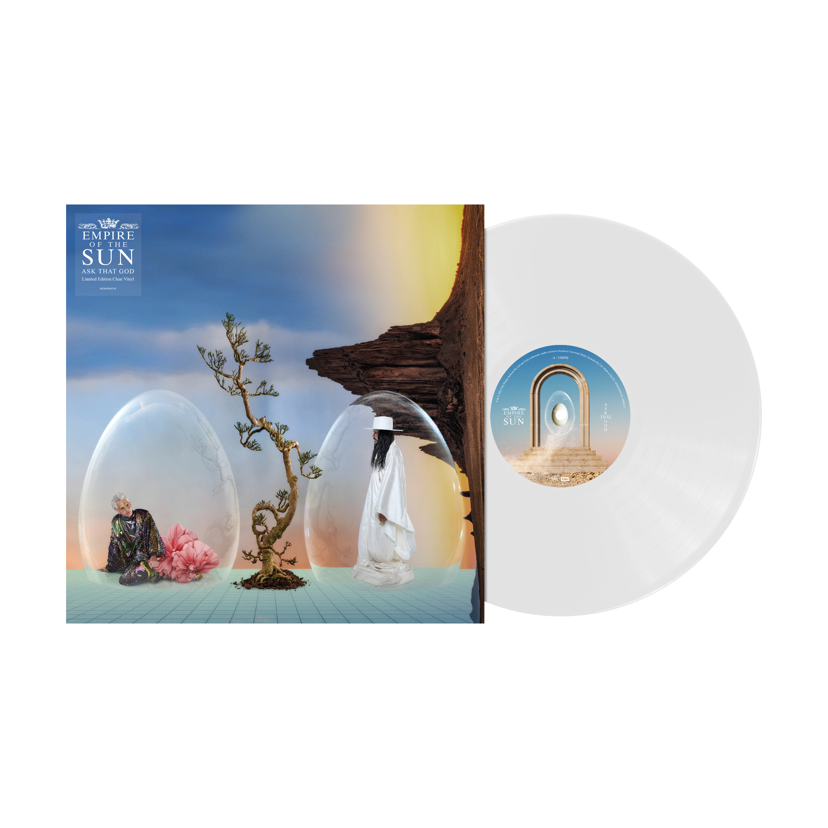 Empire Of The Sun - Ask That God - Vinyle transparent