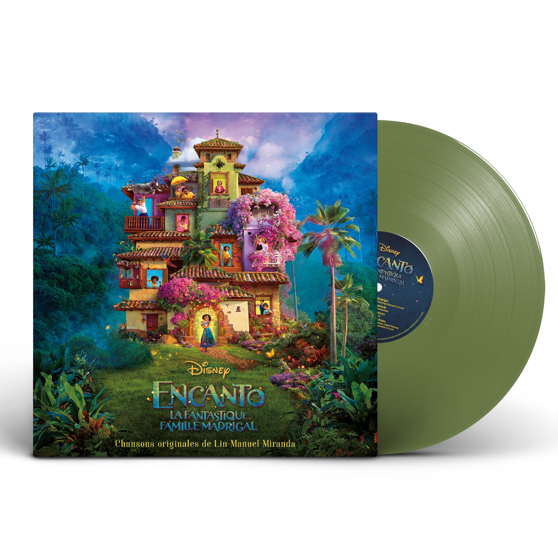 Multi-artistes - Encanto : la fantastique famille Madrigal - Vinyle Vert Opaque