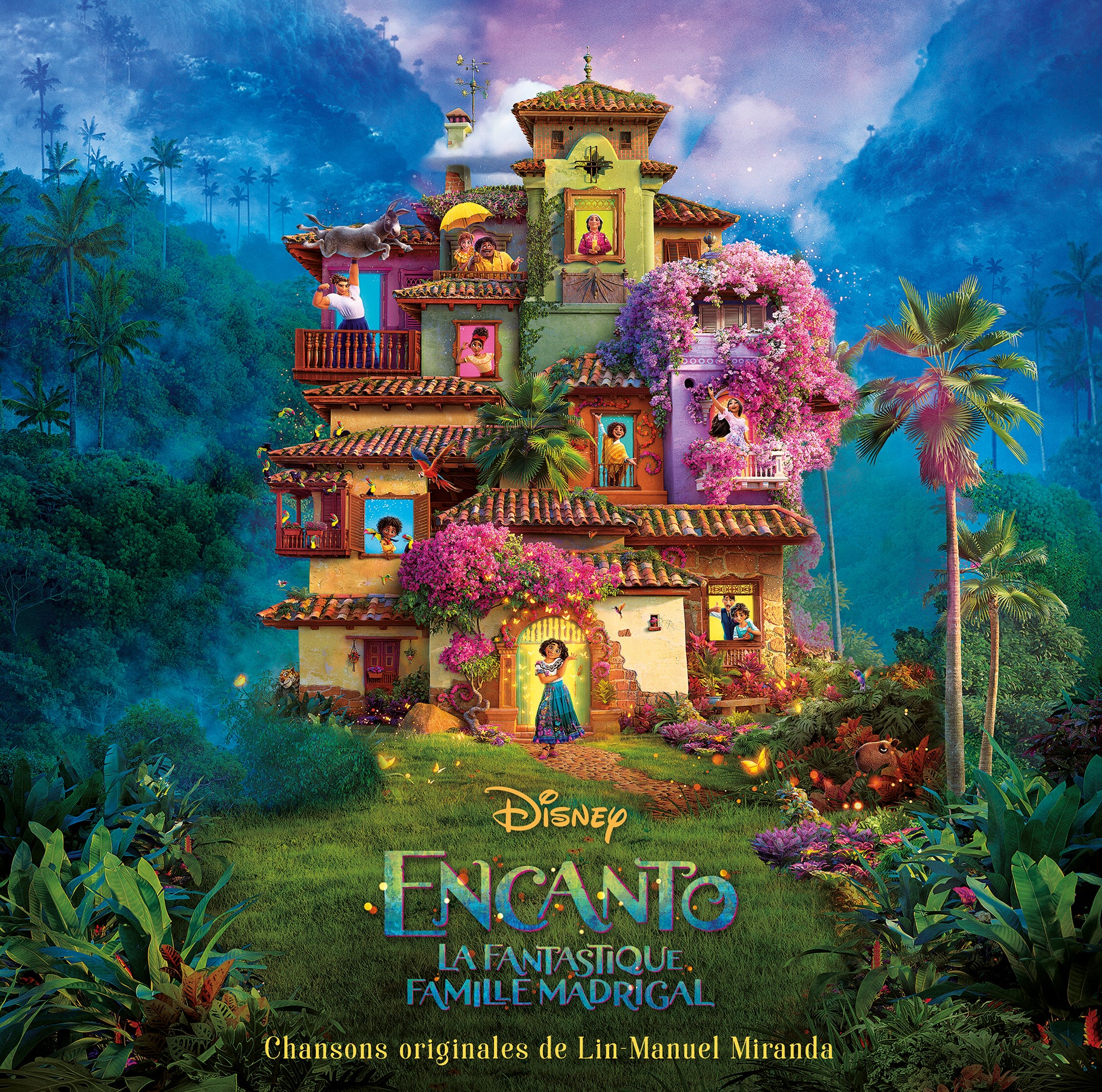 Multi-artistes - Encanto : la fantastique famille Madrigal - Vinyle Vert Opaque