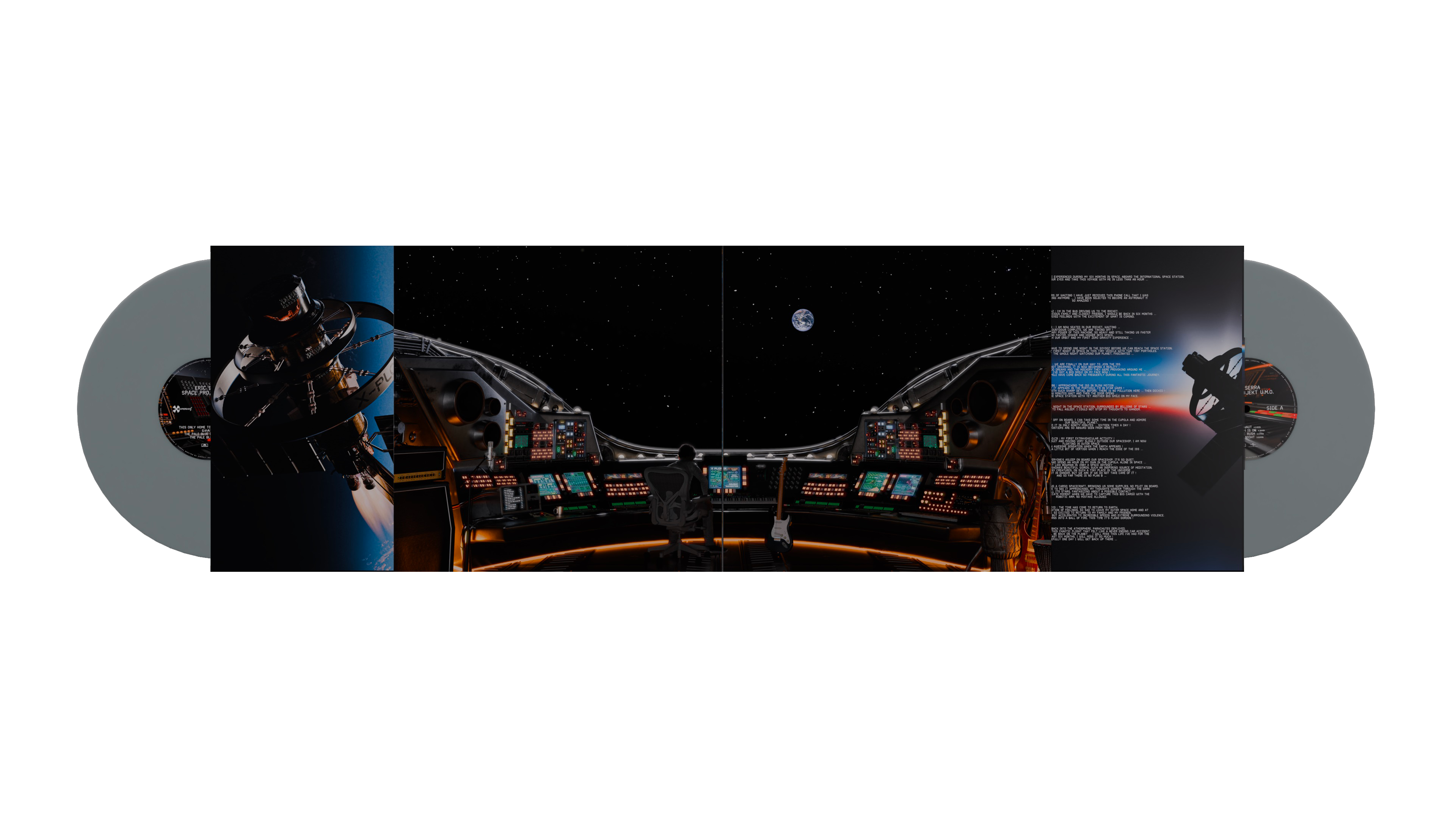 Eric Serra - SPACE PROJEKT U.M.O. - Double Vinyle Dédicacé Exclusif