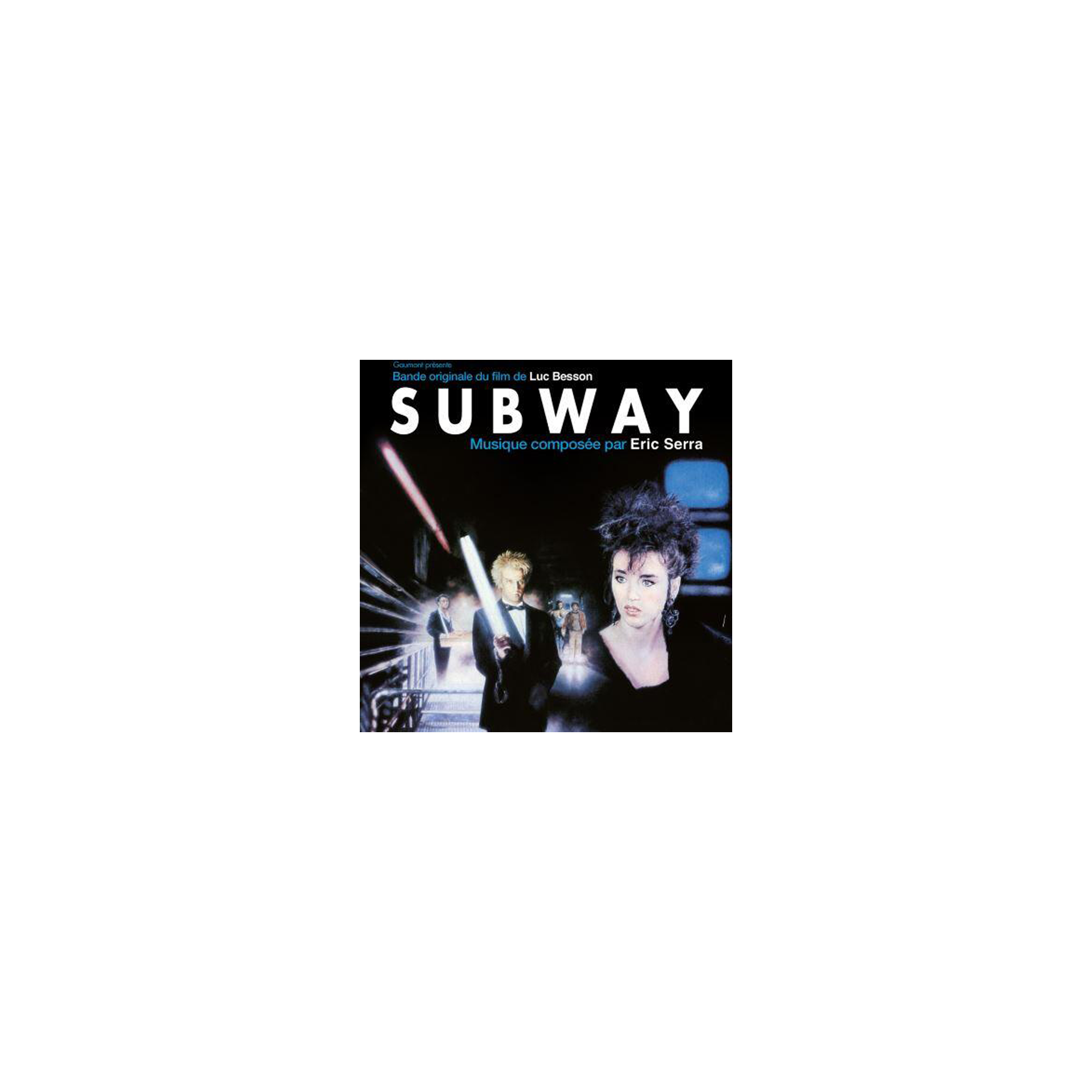 Eric Serra - Subway - Double Vinyle Bleu Électrique