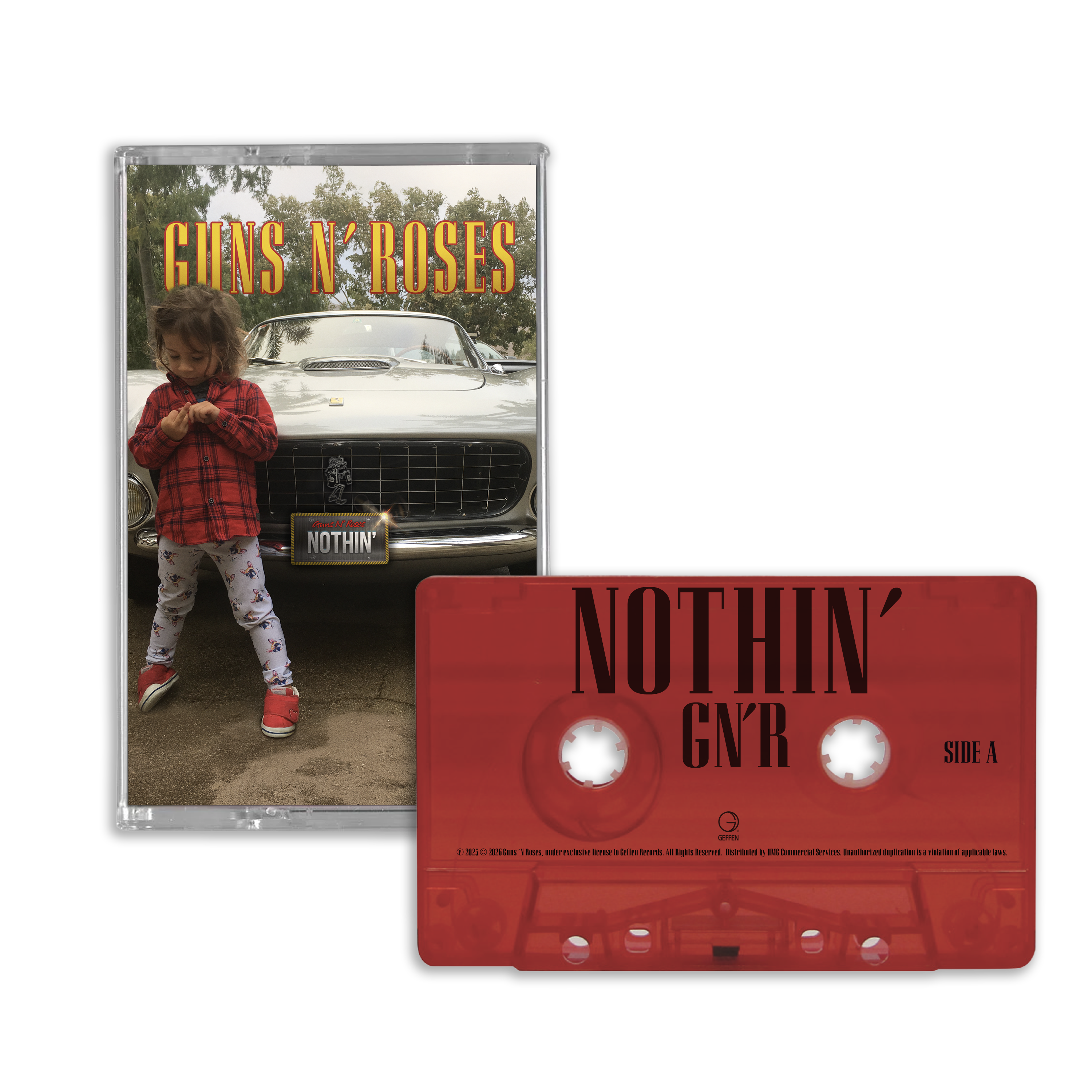 Guns N' Roses - Nothin’ / Atlas – Cassette Exclusive
