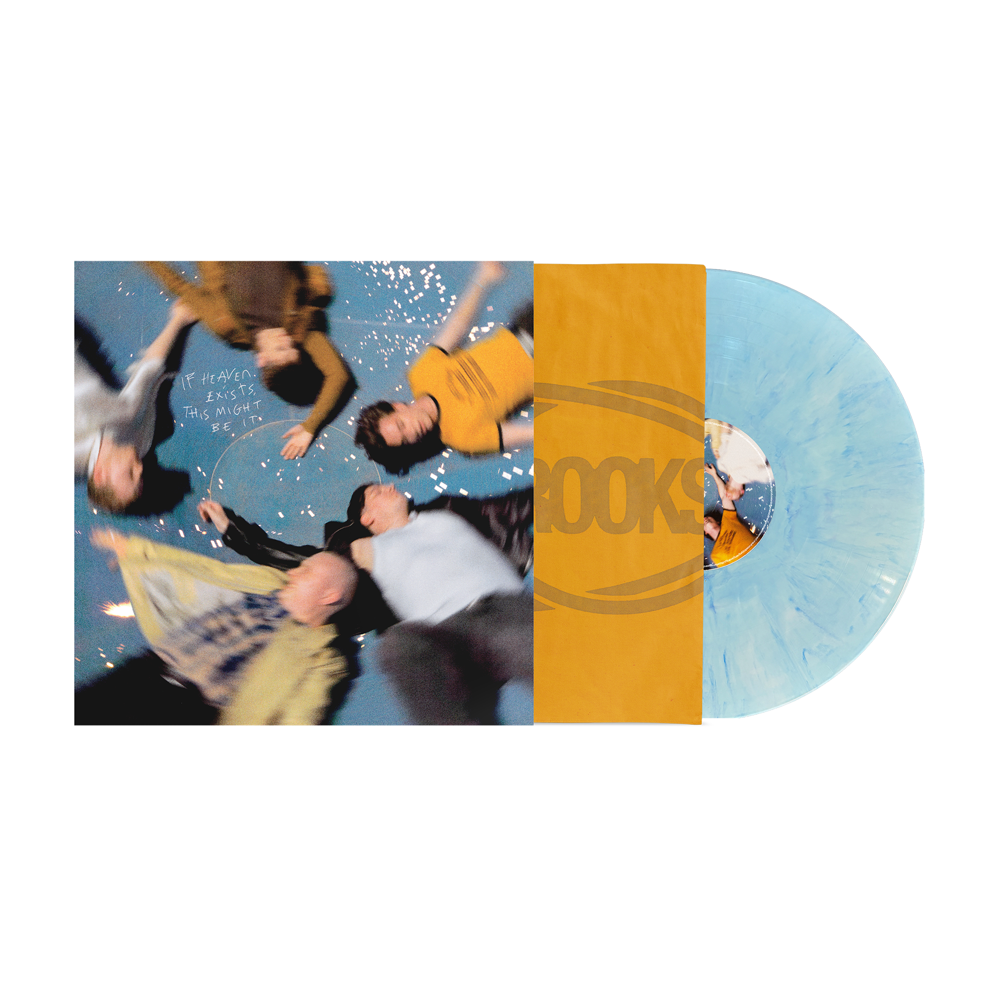 Giant Rooks - If Heaven Exists, This Might Be It - Vinyle Bleu Marbré Édition Limitée Dédicacée
