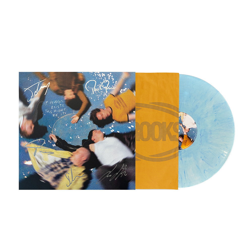 Giant Rooks - If Heaven Exists, This Might Be It - Vinyle Bleu Marbré Édition Limitée Dédicacée