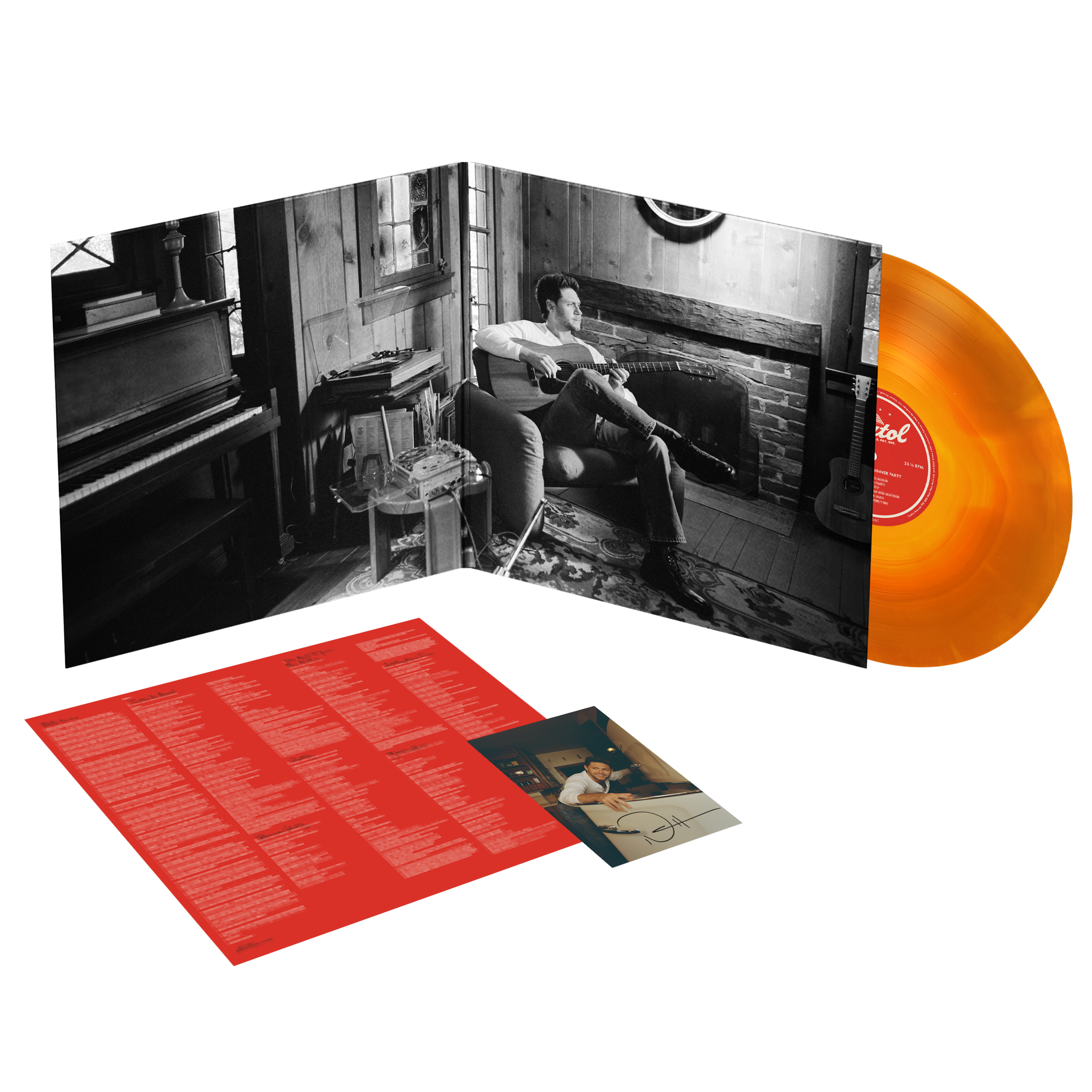 Niall Horan - Dinner Party - Vinyle 'Candlelight' + Carte dédicacée