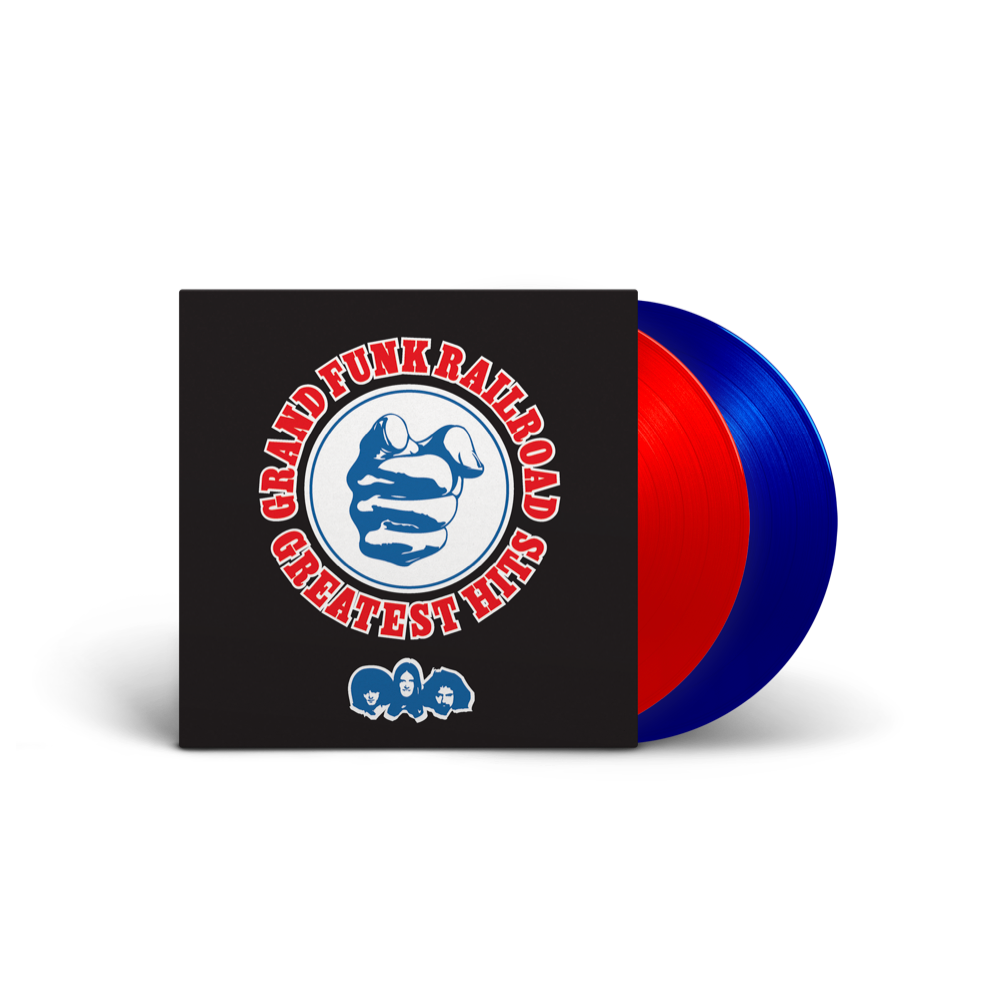 Grand Funk Railroad - Greatest Hits - Double Vinyle Rouge et Bleu