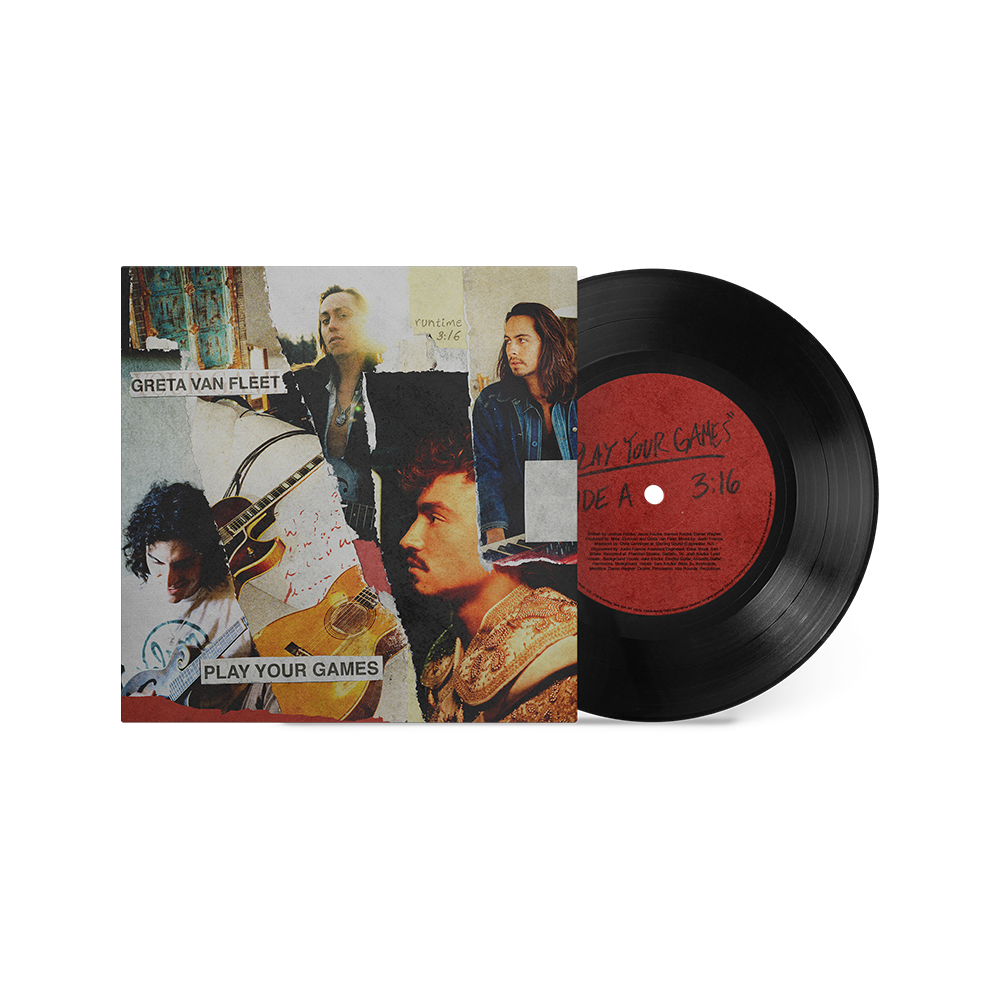 Greta Van Fleet - Play Your Games - Vinyle 45T Édition Limitée