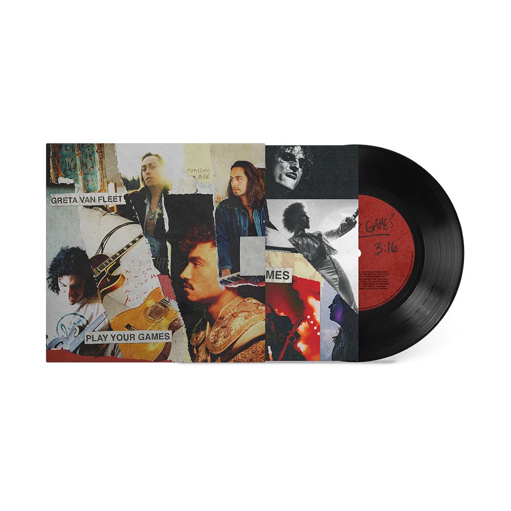 Greta Van Fleet - Play Your Games - Vinyle 45T Édition Limitée