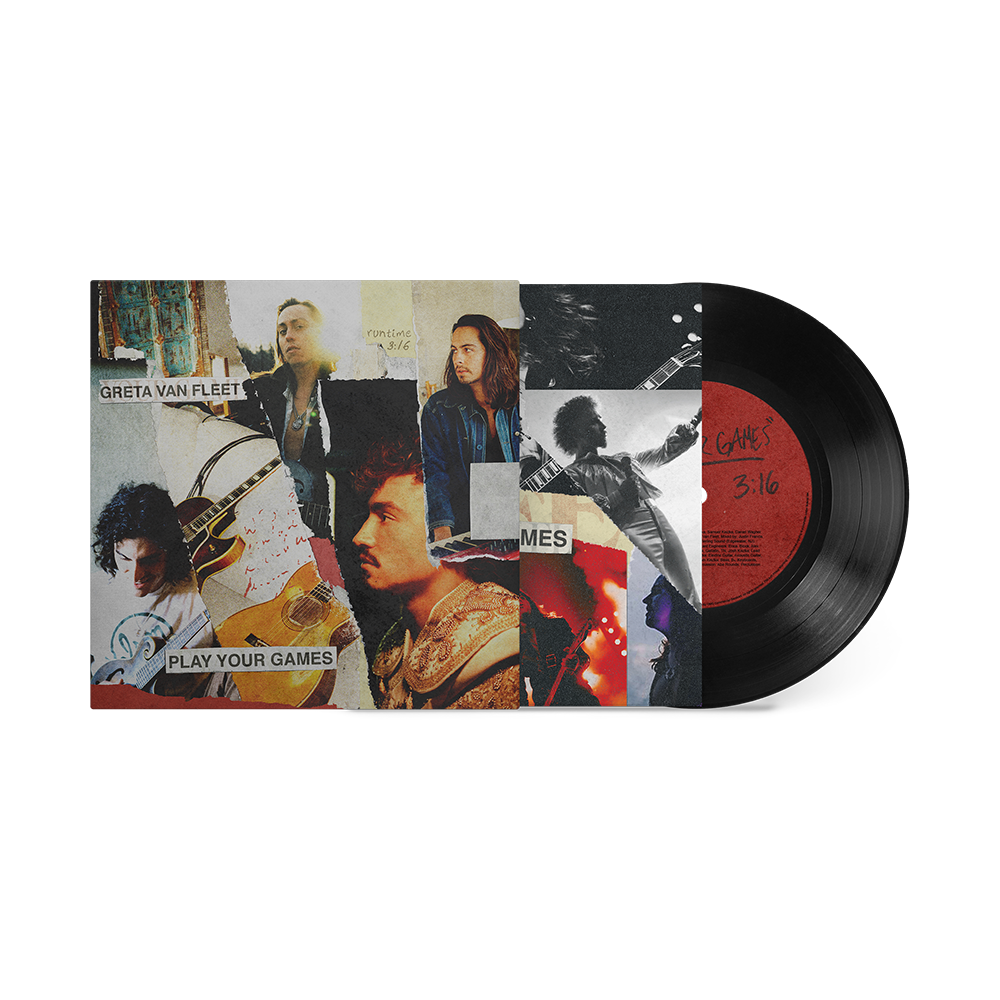 Greta Van Fleet - Play Your Games - Vinyle 45T Édition Limitée