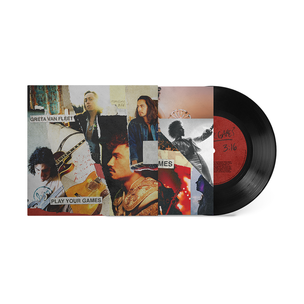 Greta Van Fleet - Play Your Games - Vinyle 45T Édition Limitée