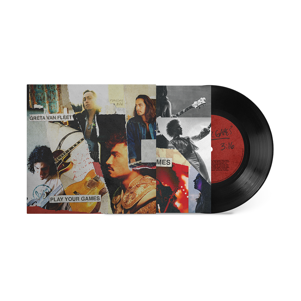 Greta Van Fleet - Play Your Games - Vinyle 45T Édition Limitée