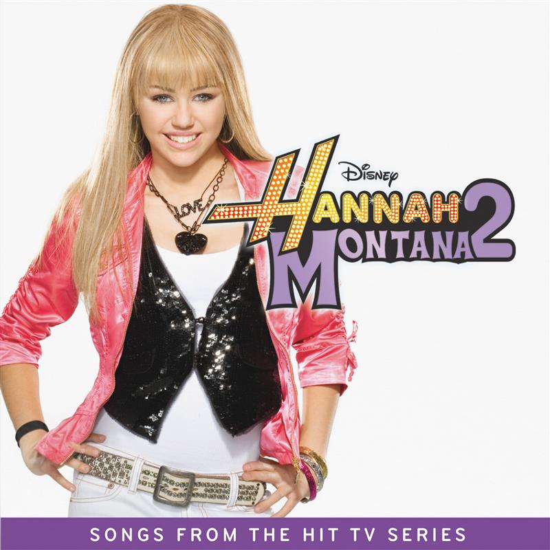 Hannah Montana 2 - Vinyle Splatter Noir & Blanc