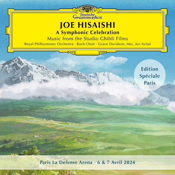 Joe Hisaishi - A Symphonic Celebration - Music from the Studio Ghibli Films of Hayao Miyazaki - Double vinyle cover alternative Paris