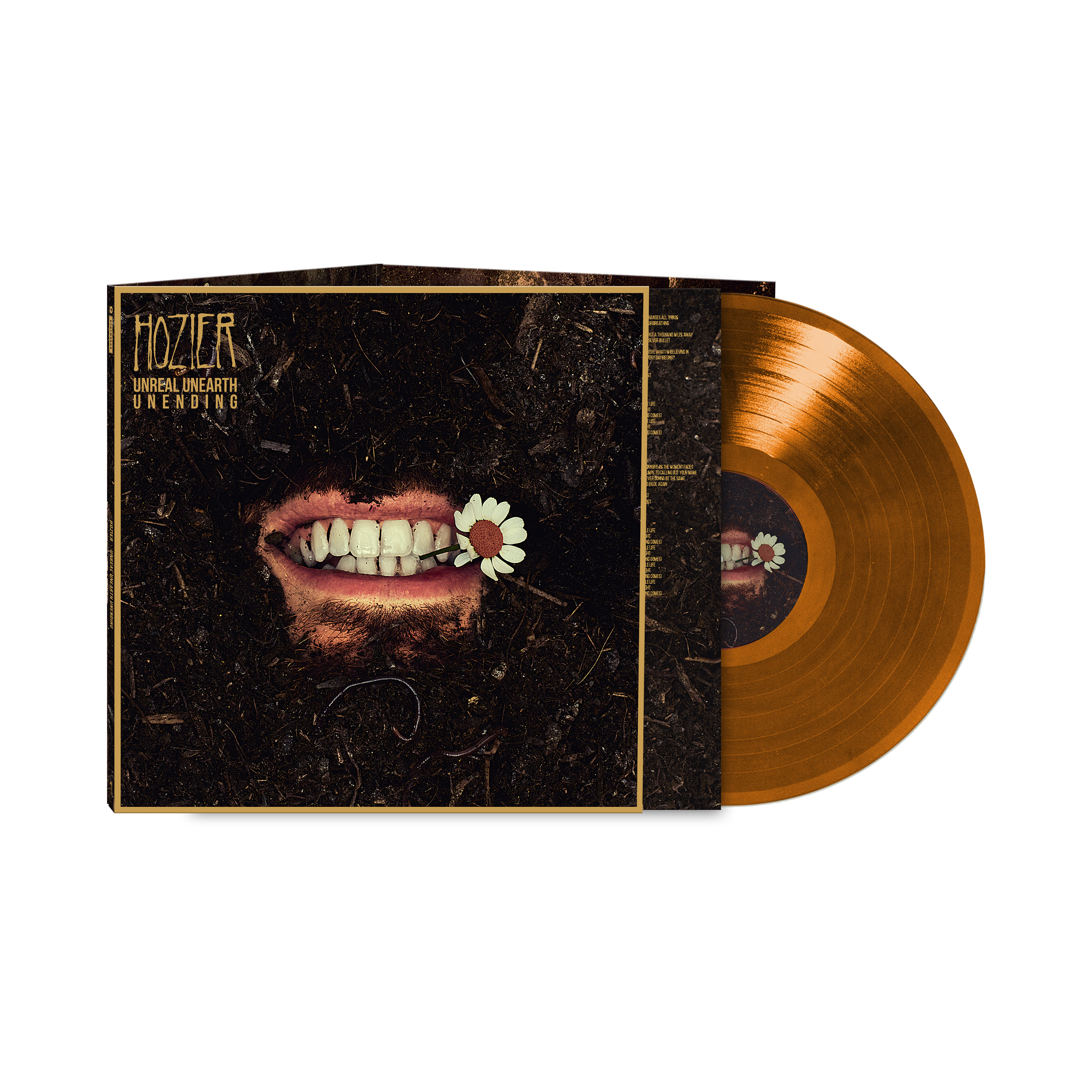 Hozier - 'Unreal Unearth: Unending' Companion Version Raw Ochre 1LP