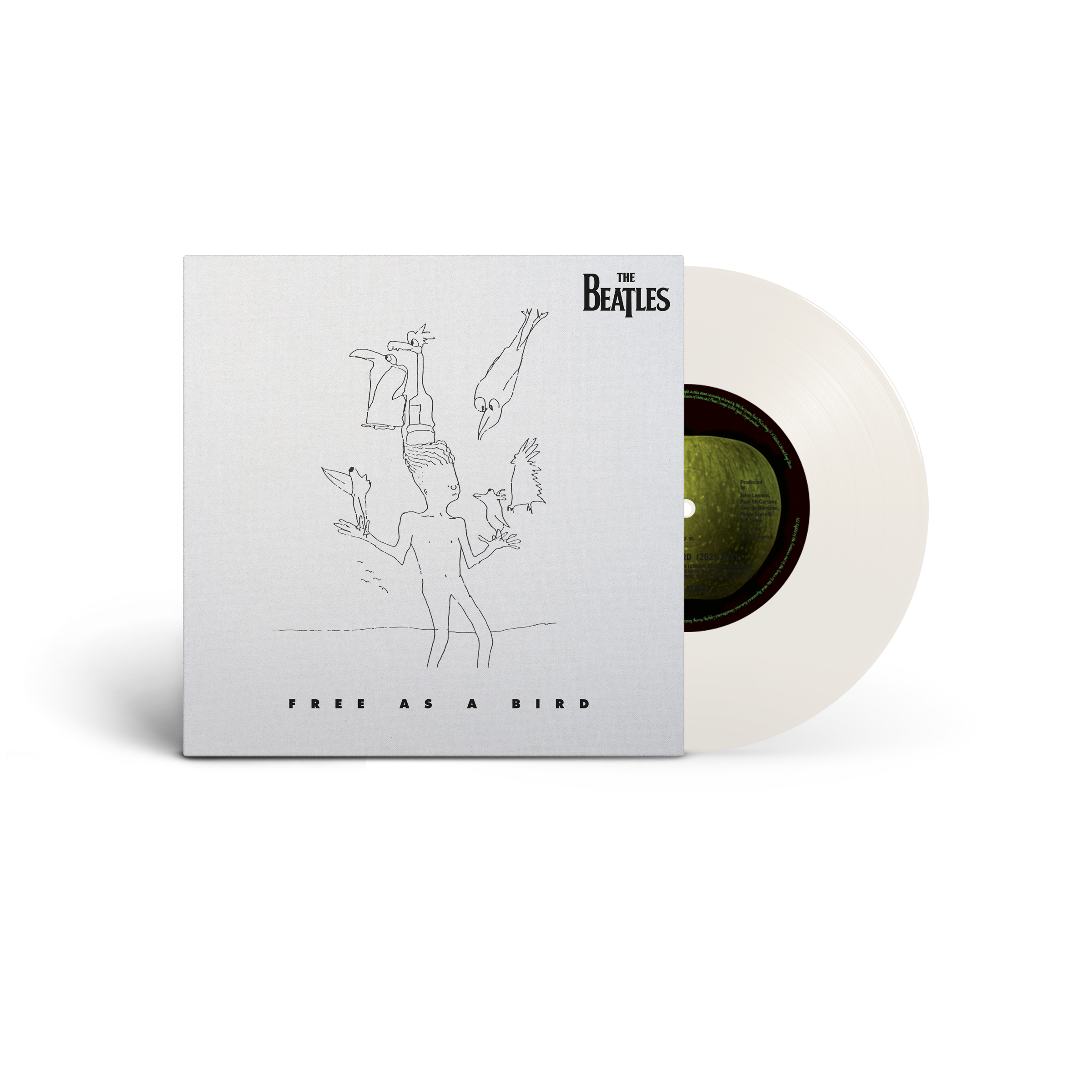 The Beatles - Free As A Bird / Real Love (2025 Mixes) - Vinyle 45T