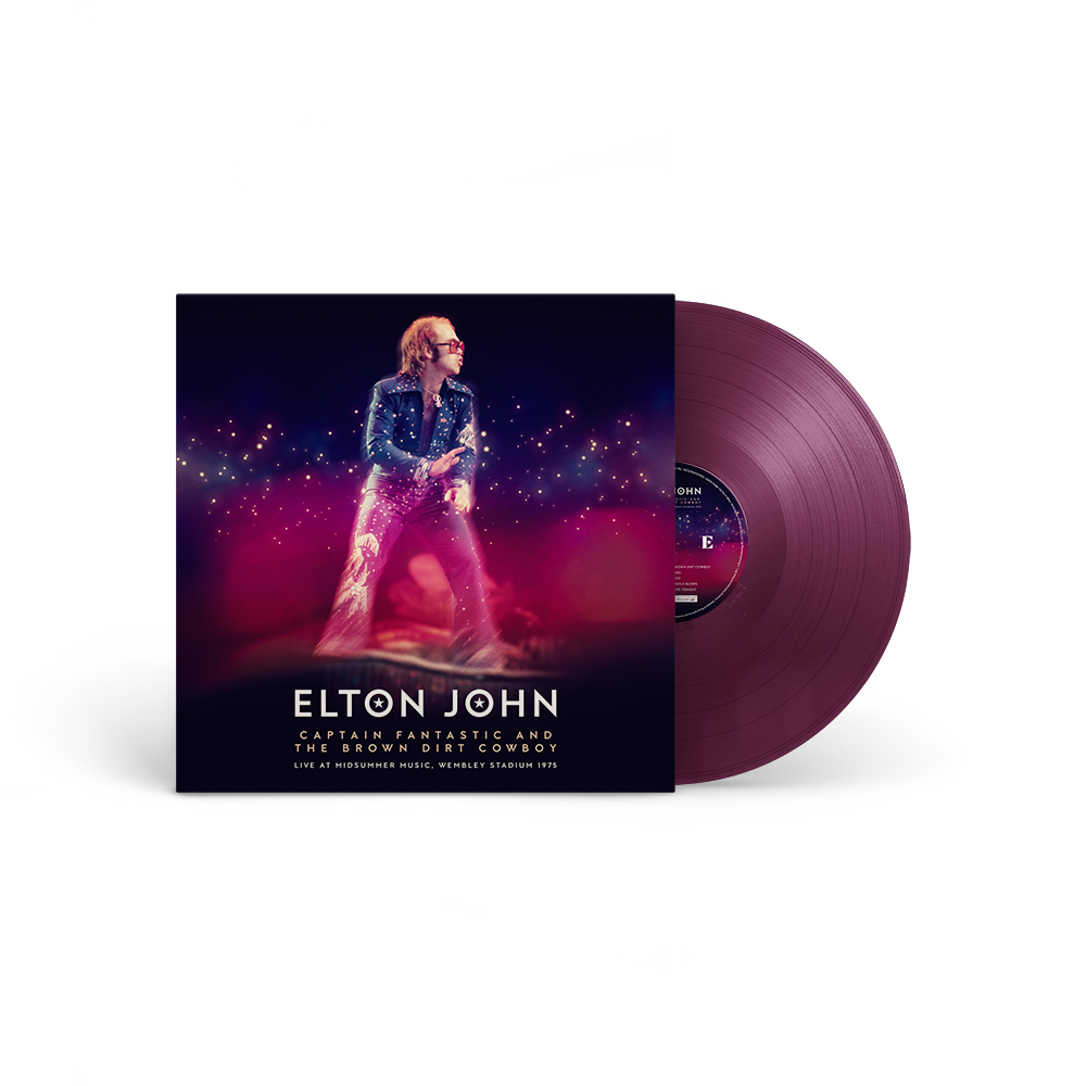 Elton John - Captain Fantastic and The Brown Dirt Cowboy - Live At Midsummer Music, Wembley Stadium 1975 - Vinyle Couleur (Exclusivité store)