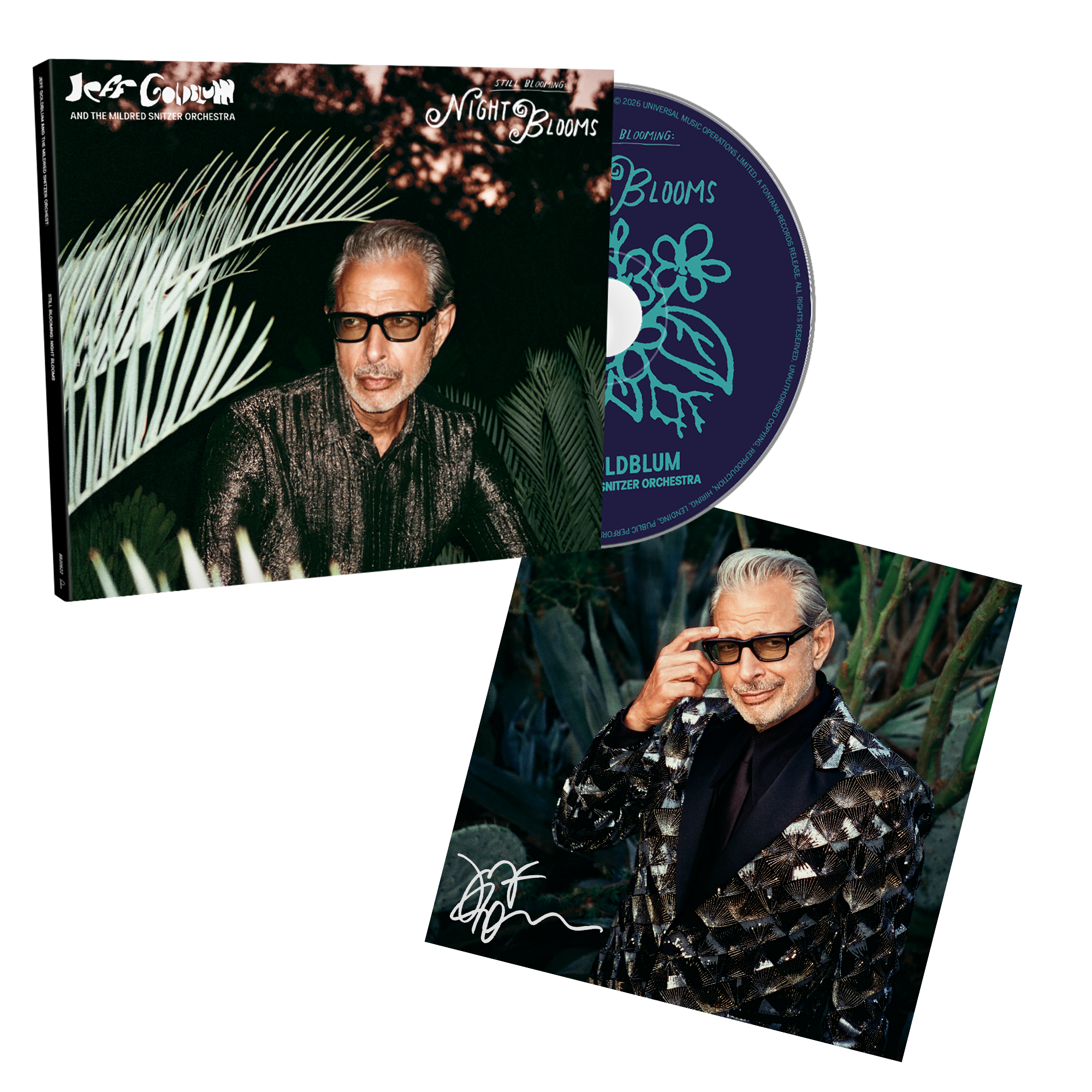 Jeff Goldblum - CD Cover Alternative (Exclusivité store) + Carte dédicacée CD