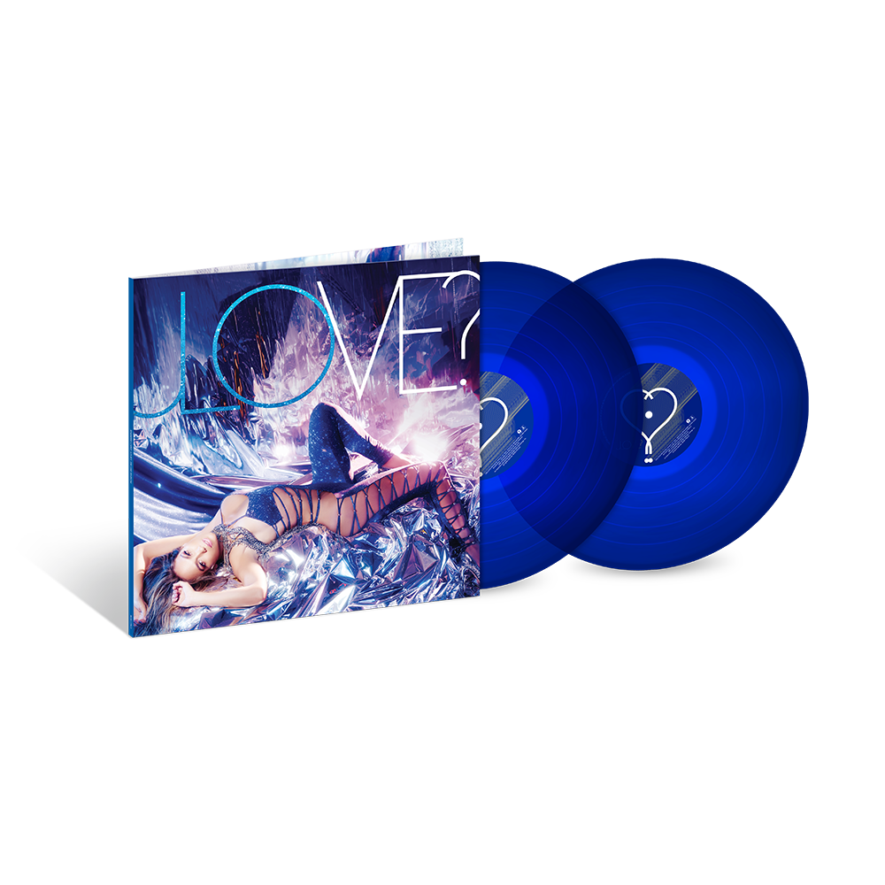Jennifer Lopez - LOVE? - Double Vinyle Deluxe Édition 'Translucent Royal Blue' (Exclusivité store)