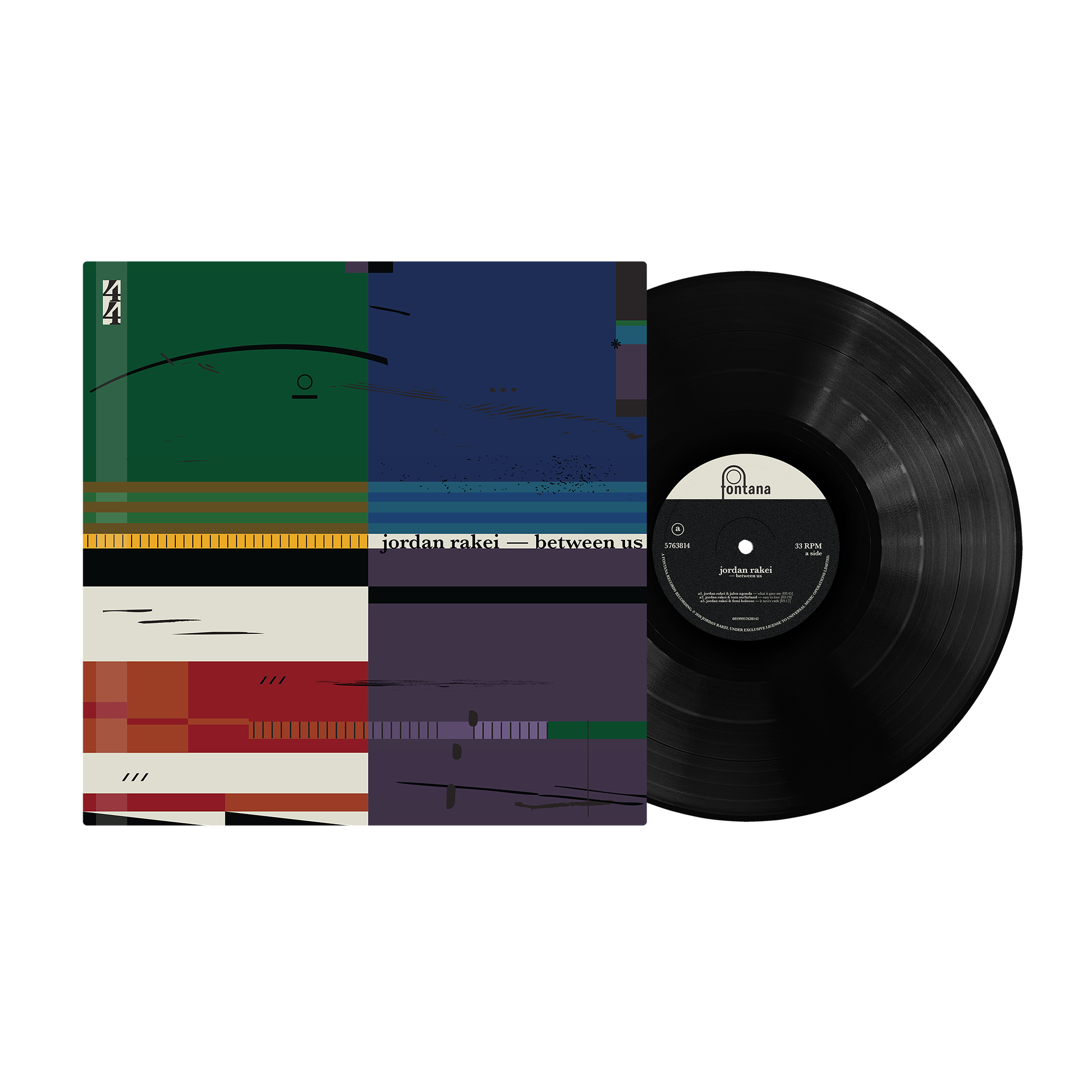 Jordan Rakei - Between Us - Vinyle