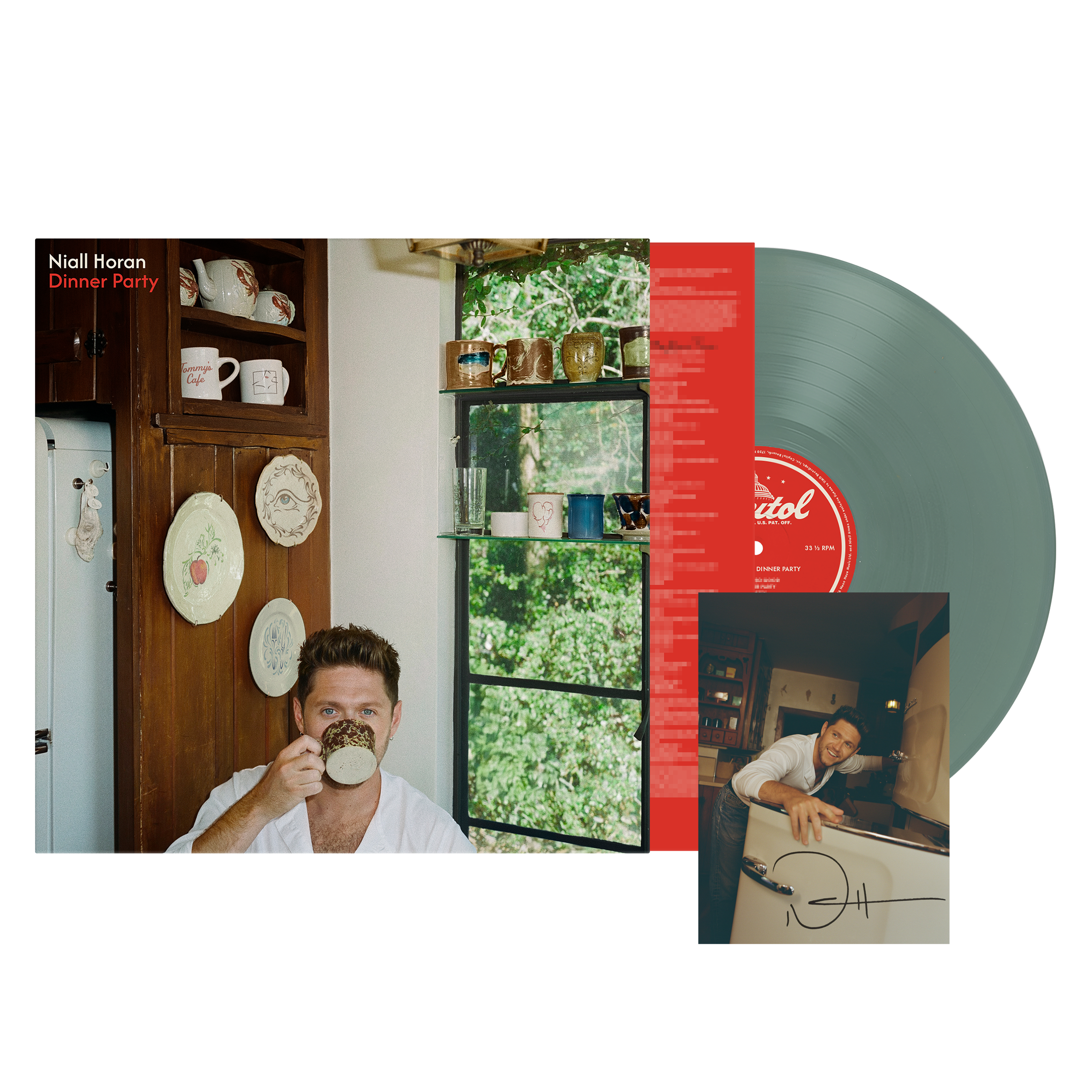 Niall Horan - Dinner Party - Vinyle Olive + Carte dédicacée