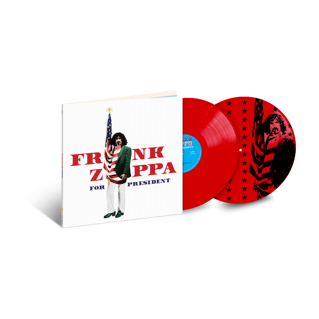 Frank Zappa - Frank Zappa For President - Double vinyle couleur (Bleu,rouge,blanc)