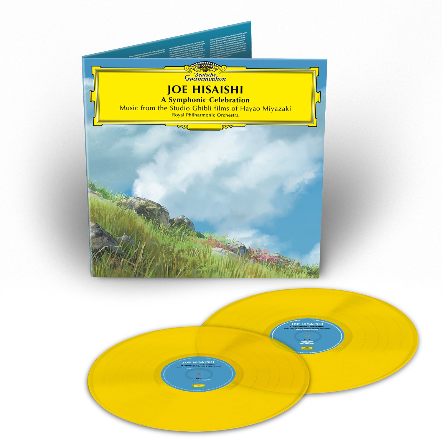 Joe Hisaishi - A Symphonic Celebration : Music from the Studio Ghibli Films of Hayao Miyazaki - Double Vinyle Jaune Transparent