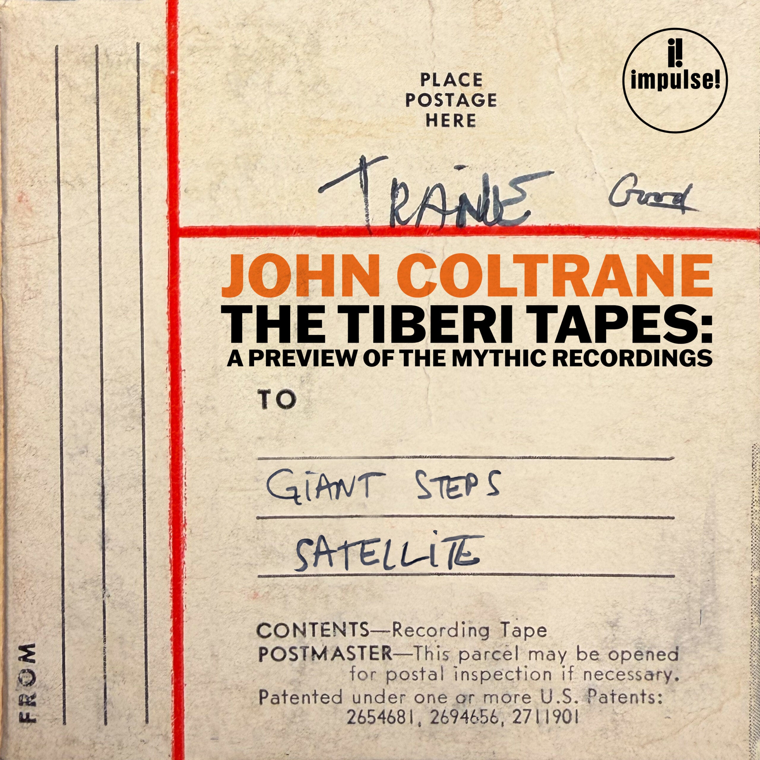 John Coltrane - The Tiberi Tapes: A Preview Of The Mythic Recordings - Vinyle