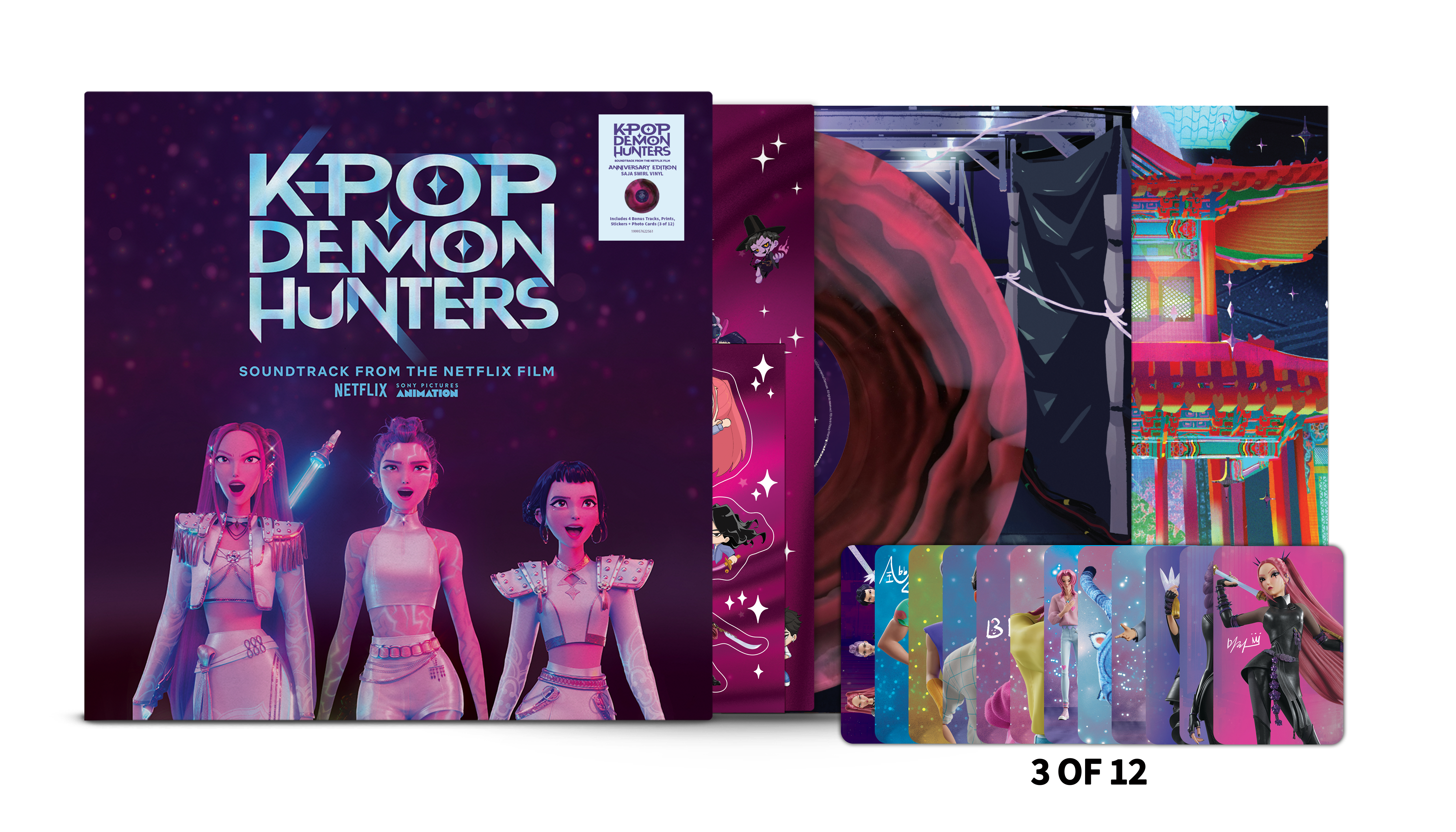 KPop Demon Hunters (Soundtrack from the Netflix Film) - Vinyle 'Saja Swirl' (Édition Anniversaire)