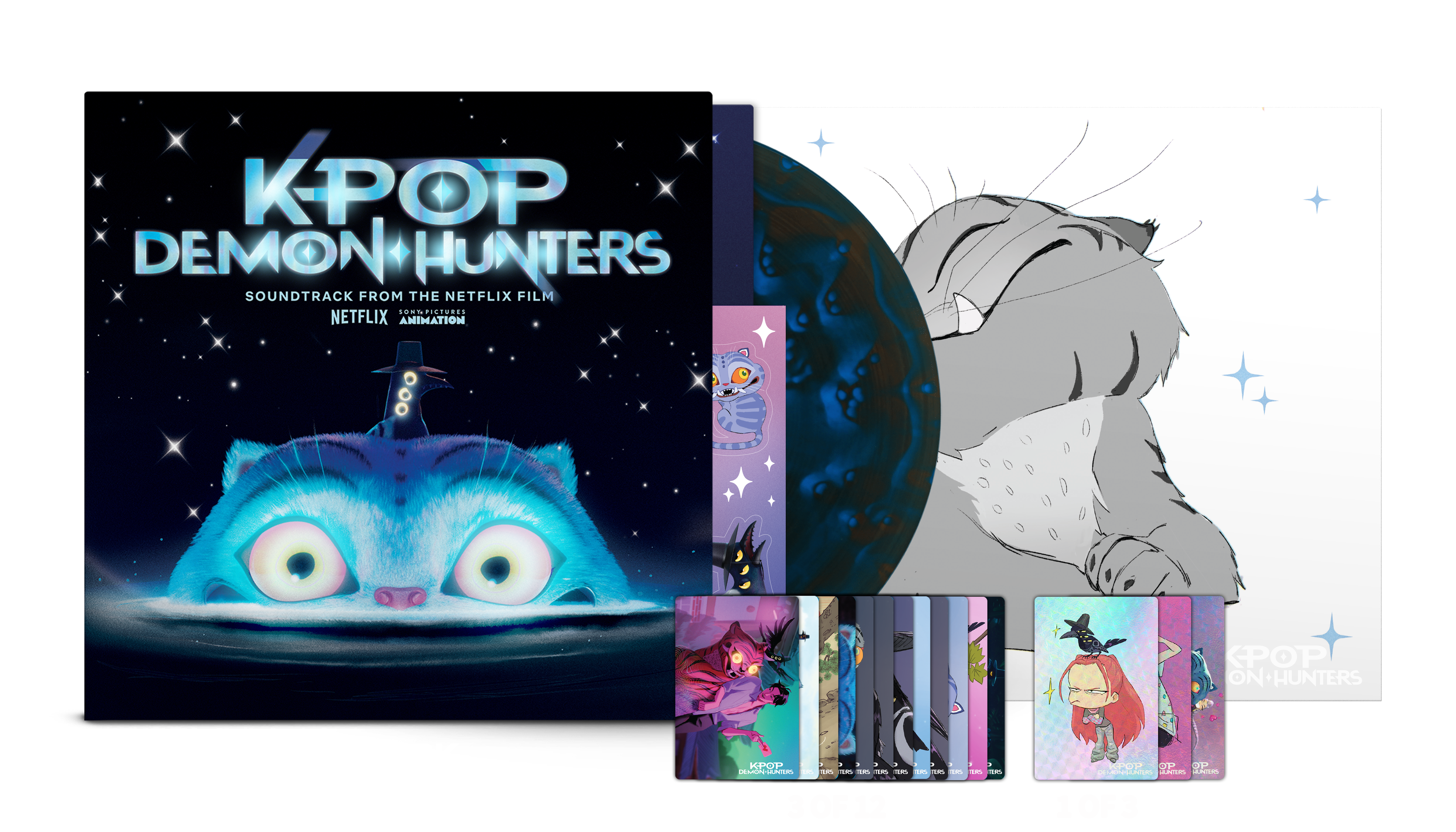 KPop Demon Hunters (Soundtrack From The Netflix Film) - Vinyle Glow-In-The-Dark Derpy/Sussie Edition