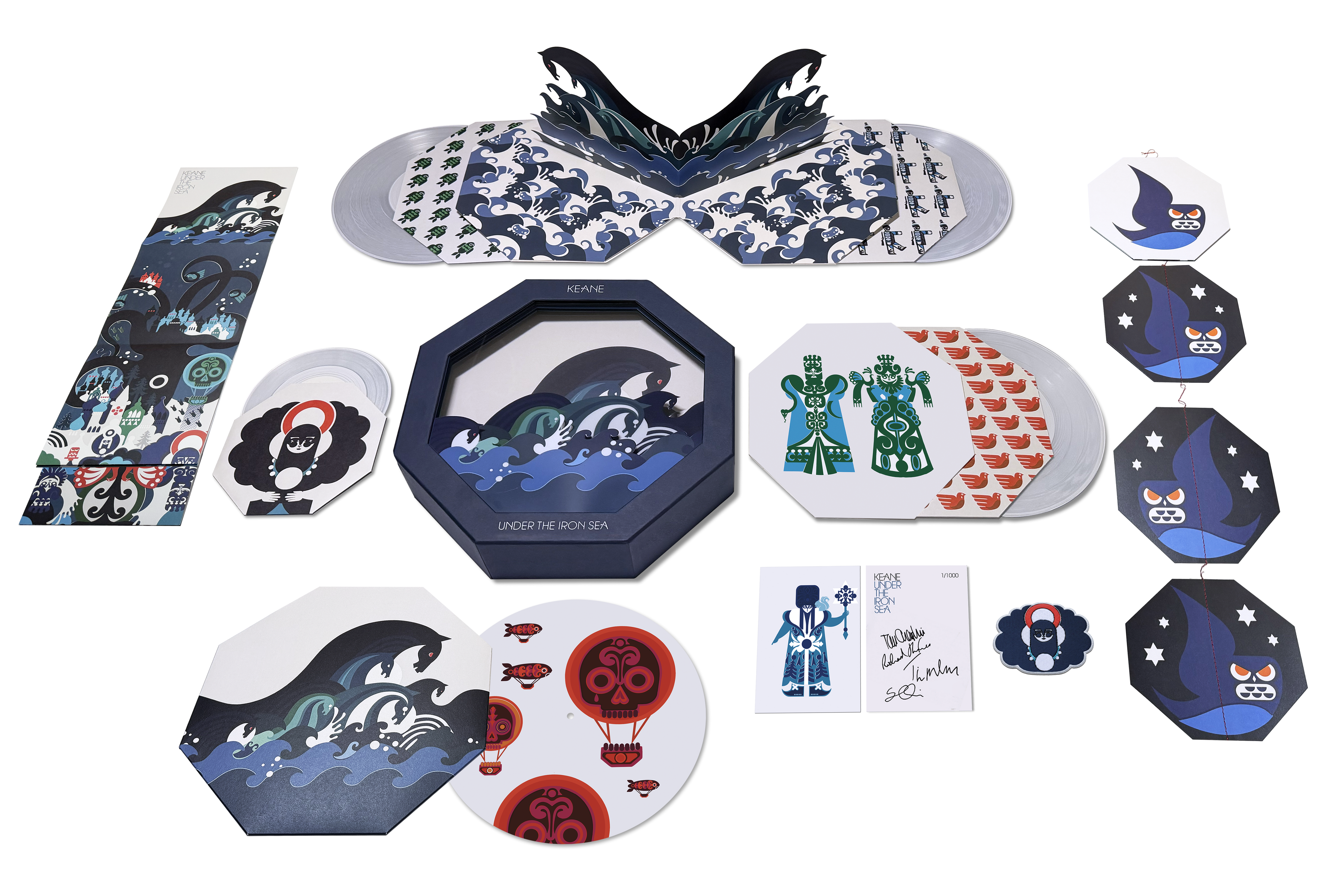 Keane - Under The Iron Sea - Coffret Vinyle Octogonal (Exclusivité store)