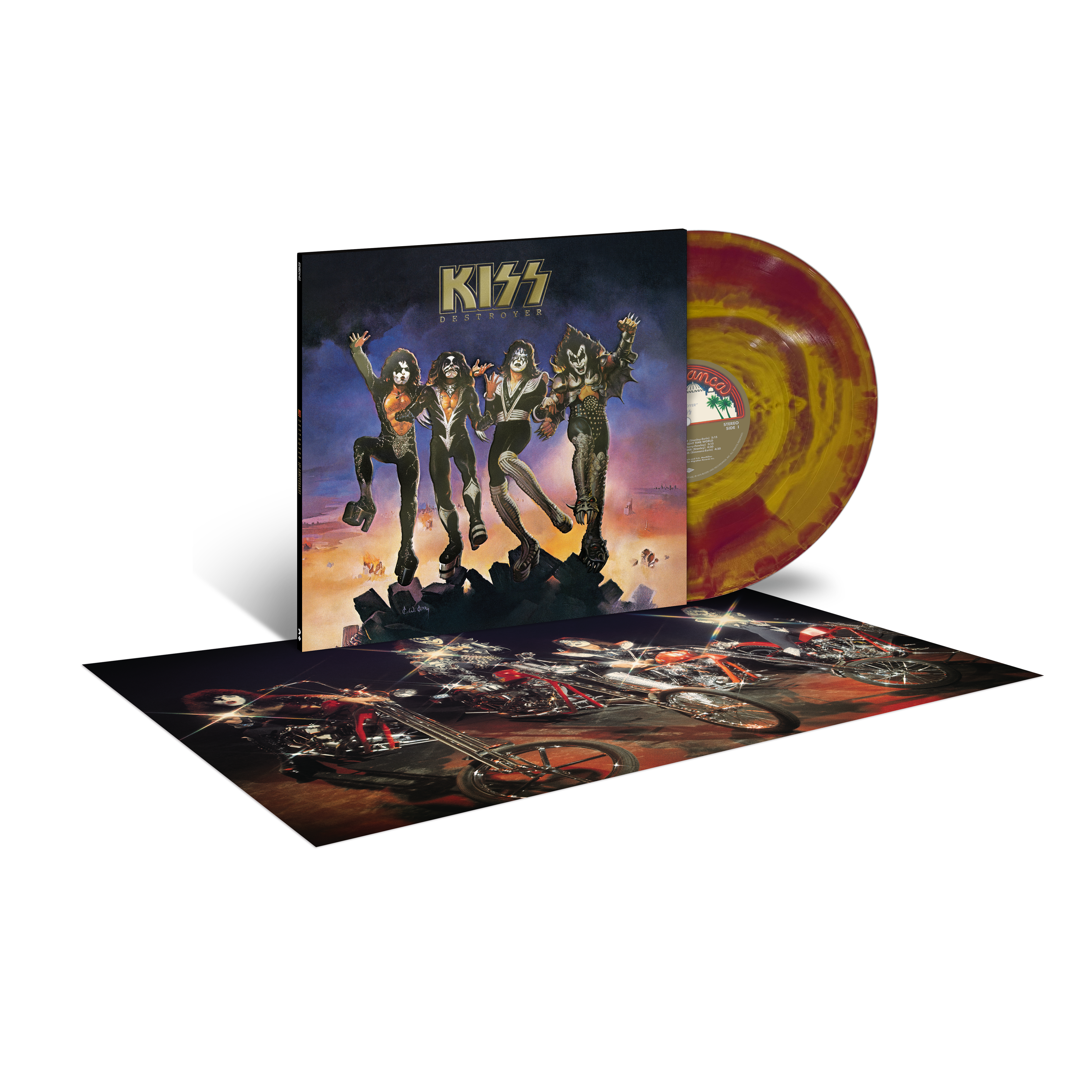 KISS - Destroyer (50th Anniversary) - Double Vinyle Couleur Exclusif