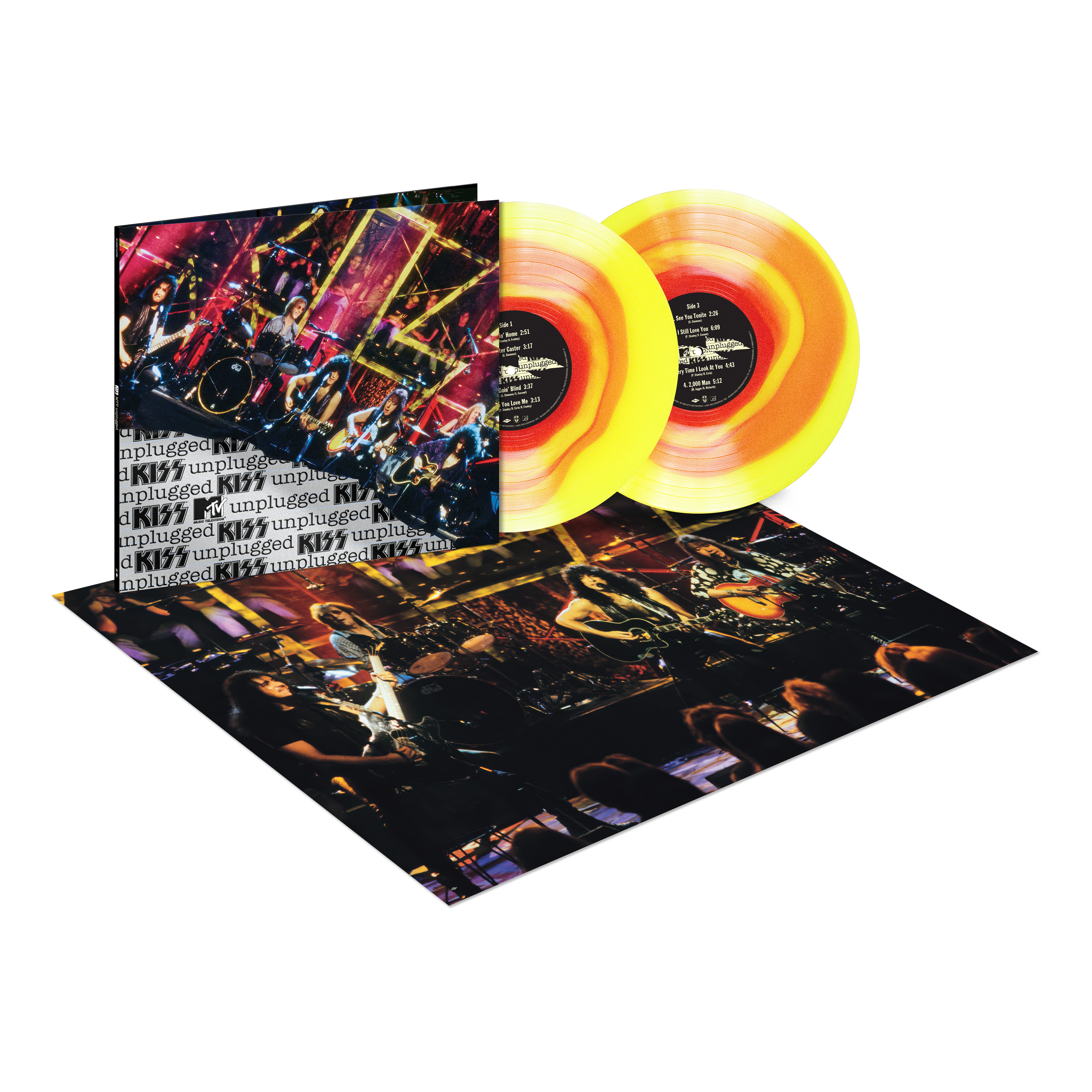 Kiss - MTV Unplugged - Double Vinyle Couleur