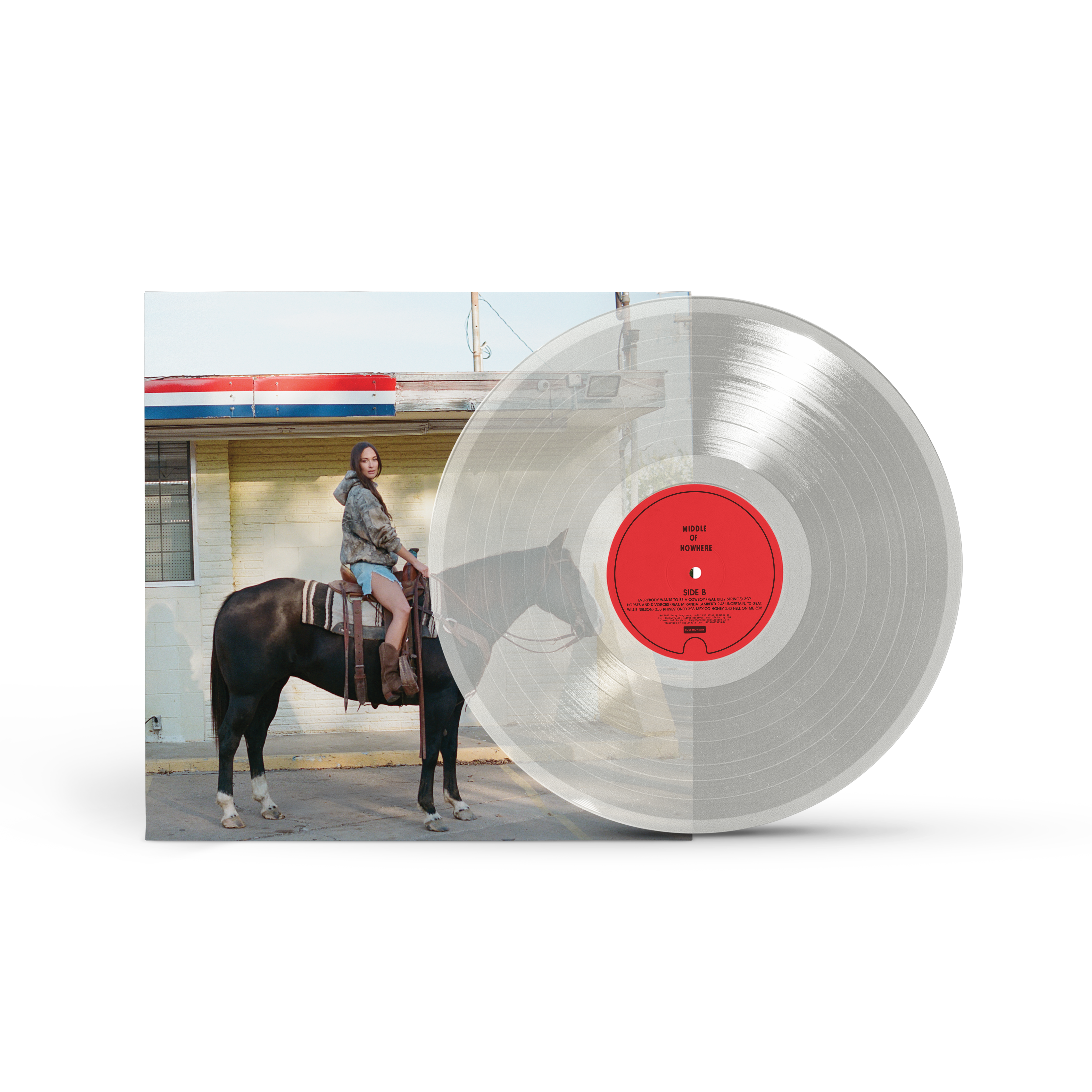 Kacey Musgraves - Middle of Nowhere - Vinyle Transparent Exclusif avec cover alternative