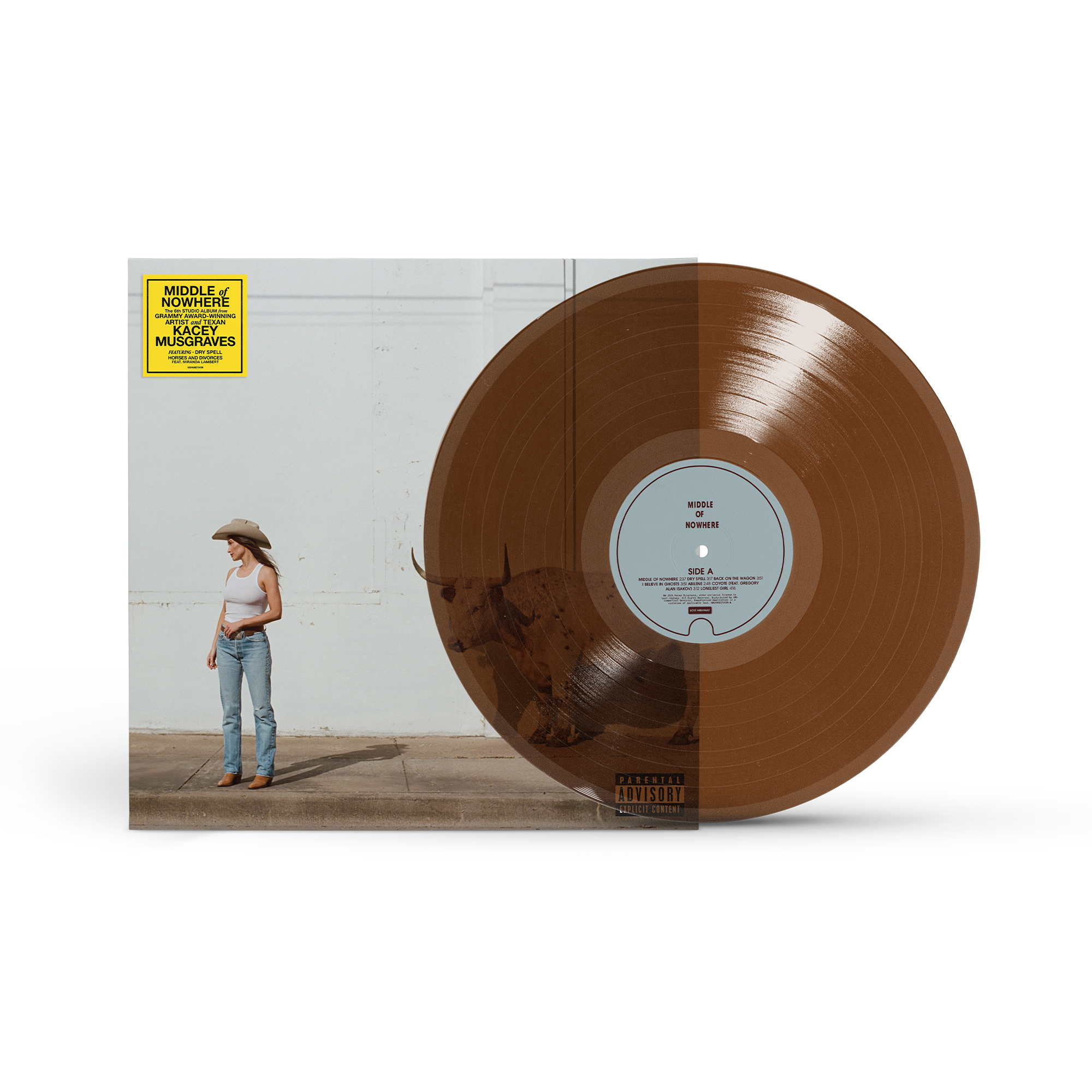 Kacey Musgraves - Middle of Nowhere - Vinyle Couleur Whiskey