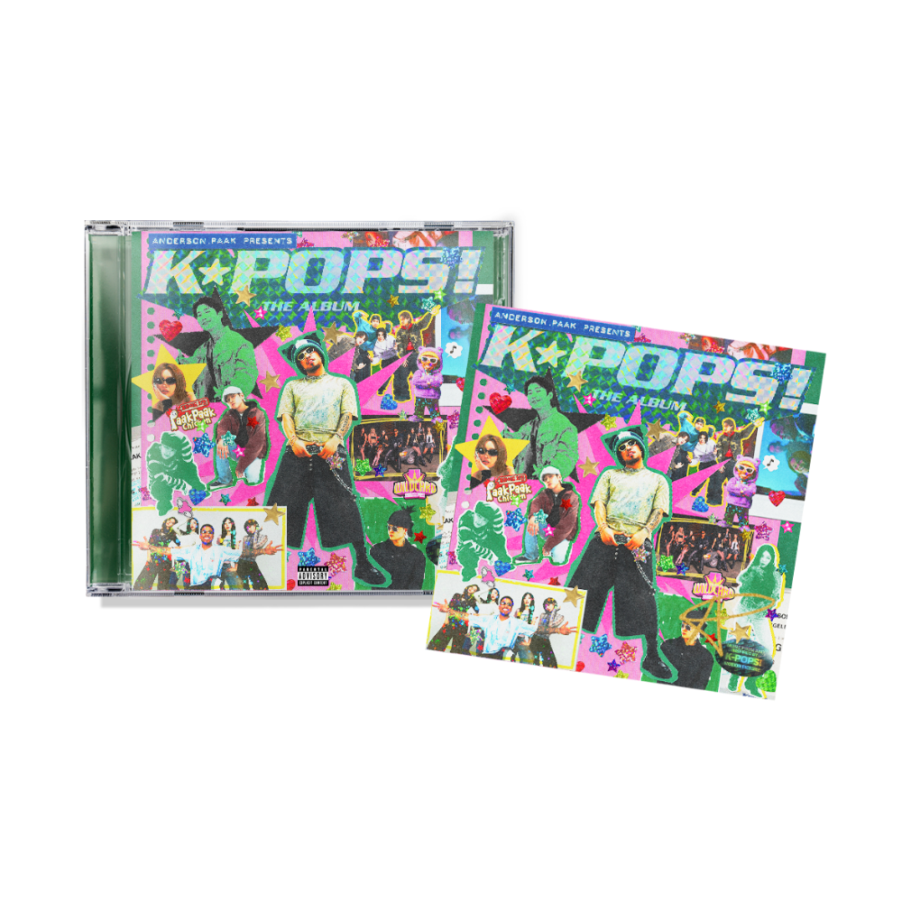 Anderson .Paak - K-POPS! (Original Soundtrack) - CD + Artcard dédicacée