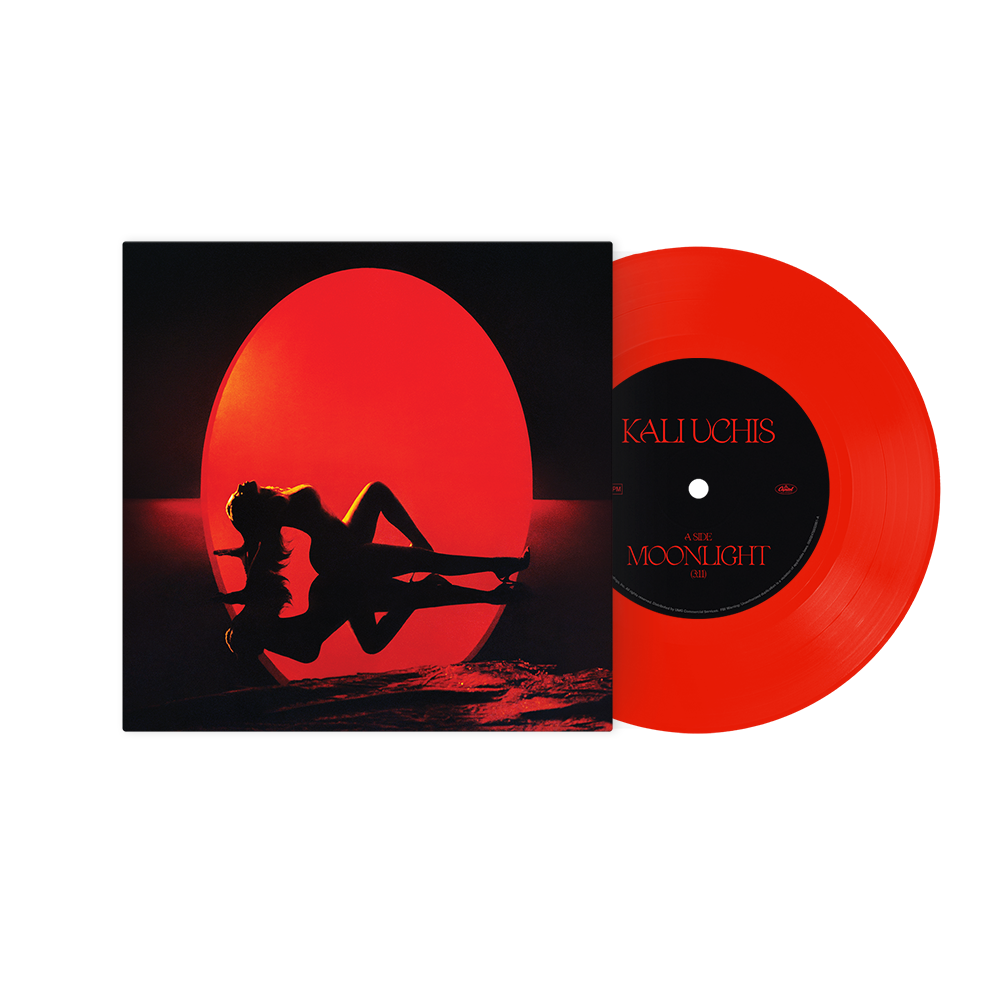 Kali Uchis - Moonlight - Vinyle 45T Transparent Rubis