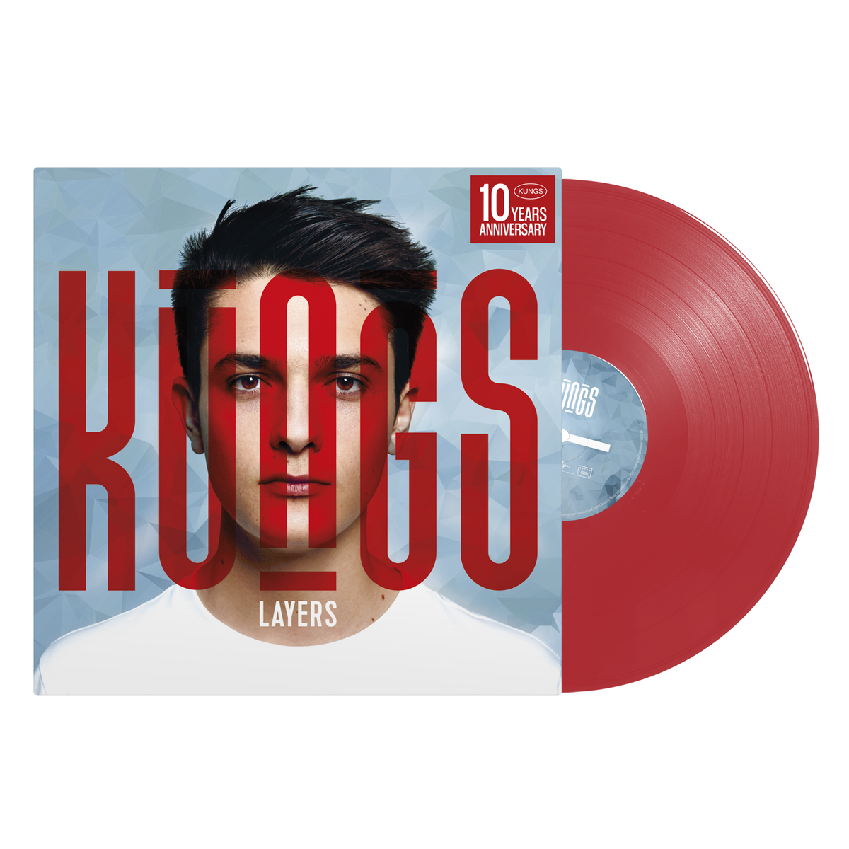 Kungs - Layers (10ème anniversaire) - Vinyle Rouge Translucide